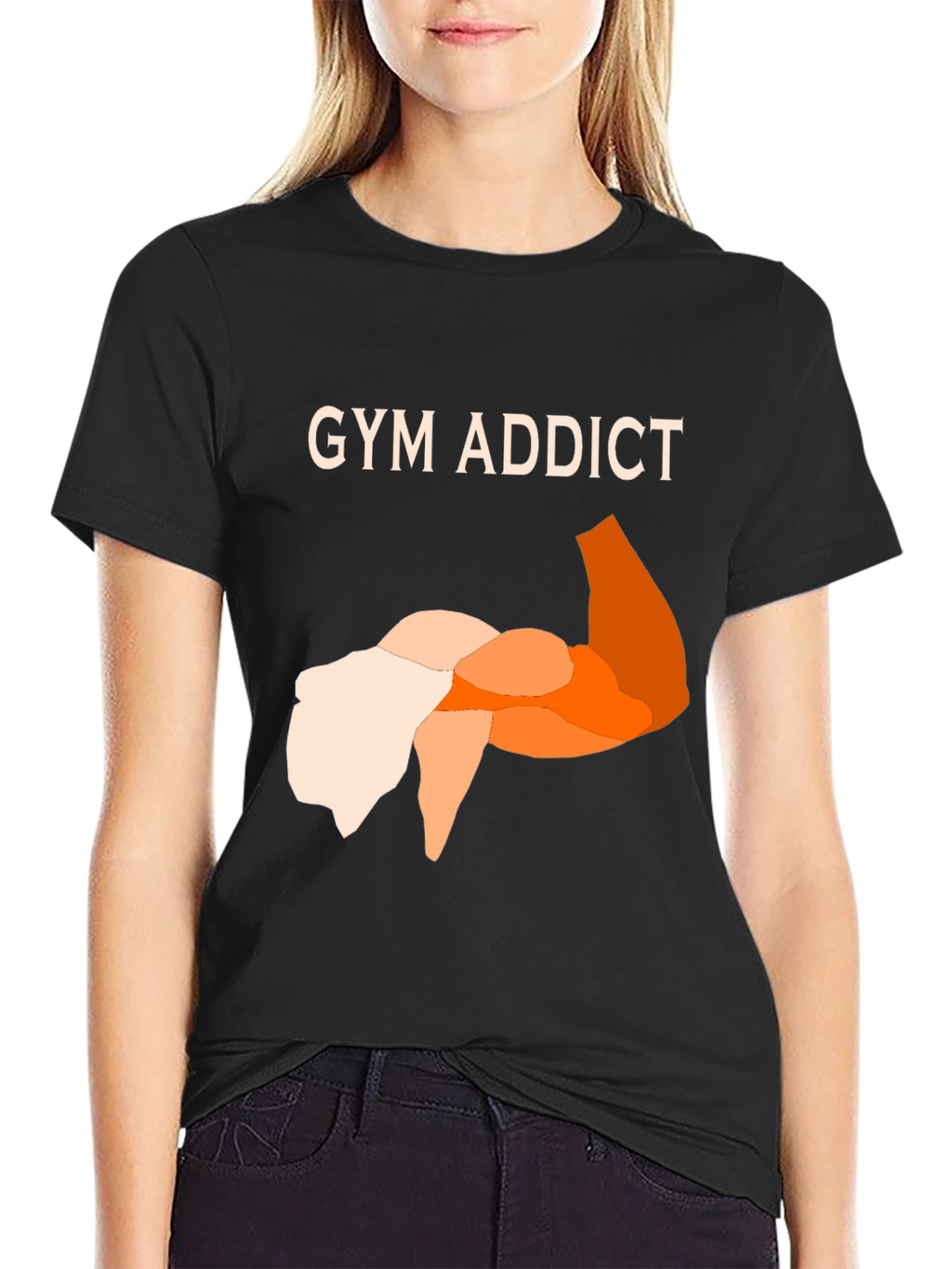 Gym Addict Graphic T-Shirt - Fitness Apparel