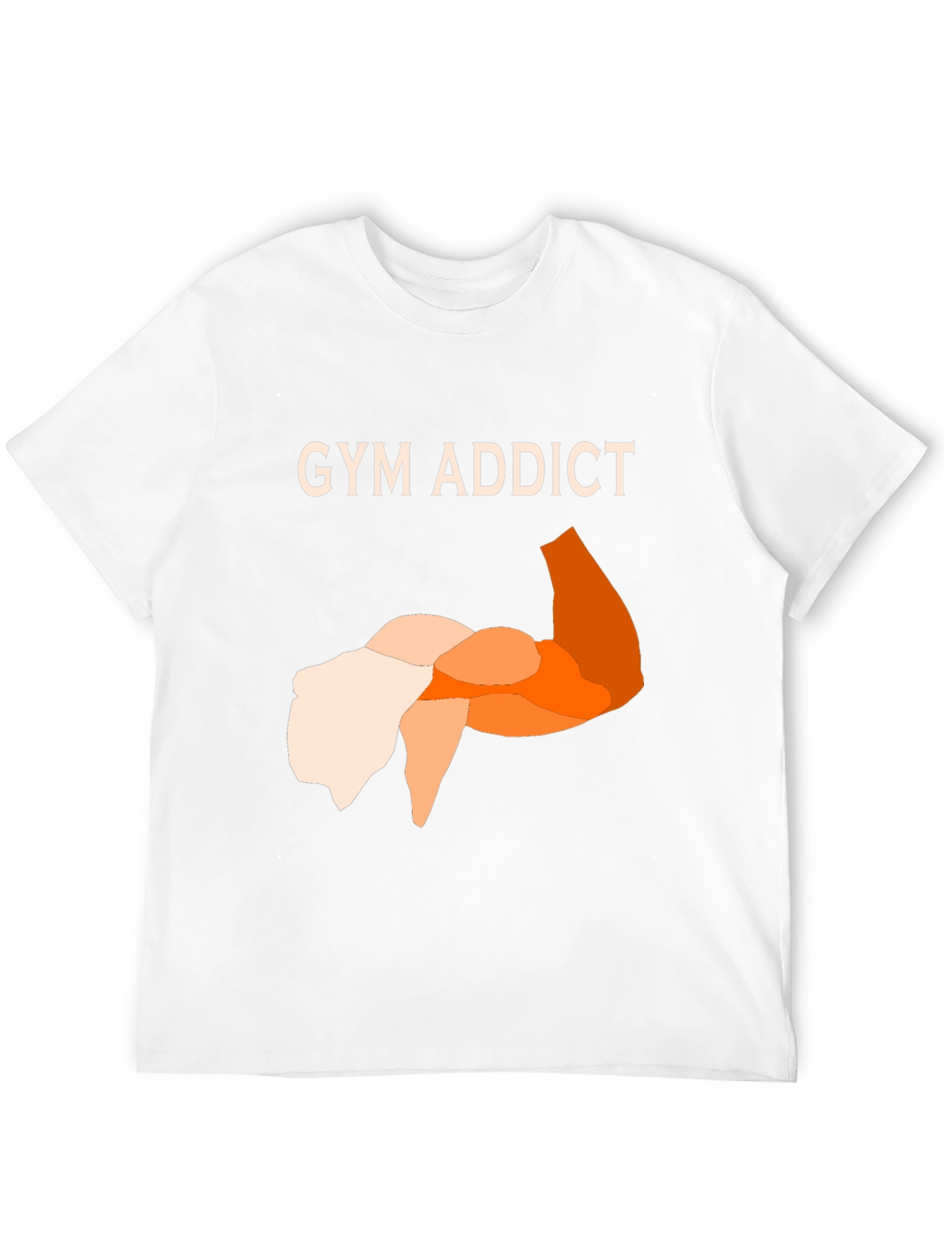 Gym Addict Graphic T-Shirt - Fitness Apparel