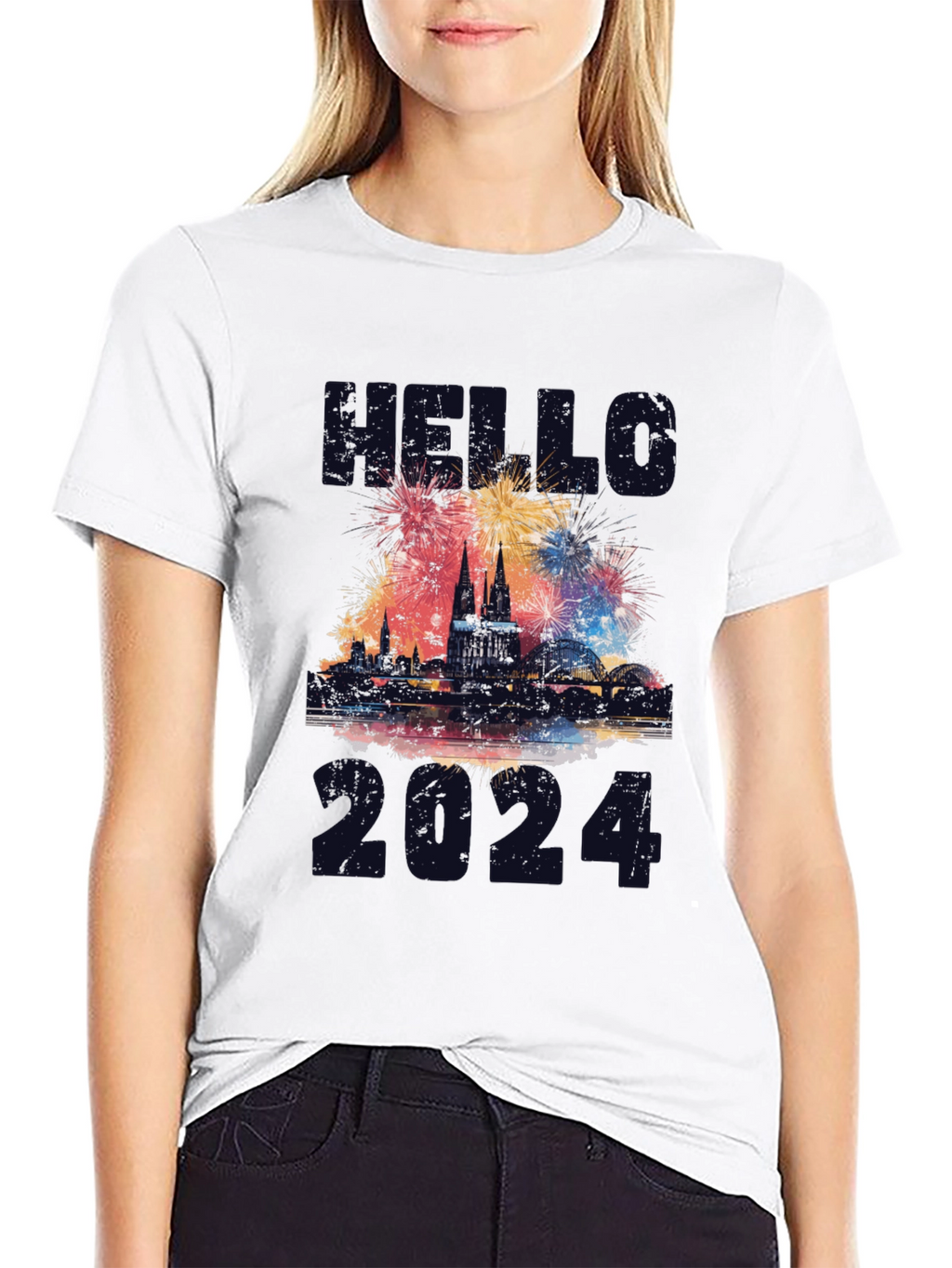 Hello 2024 Cologne Germany T-Shirt