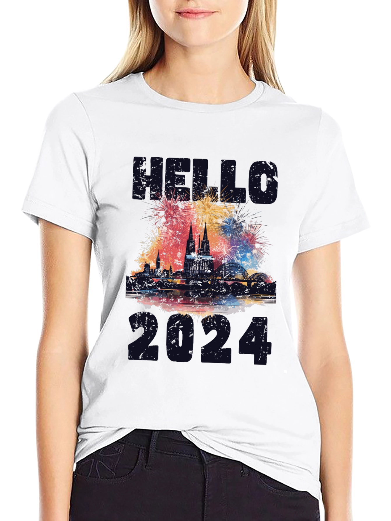Hello 2024 Cologne Germany T-Shirt