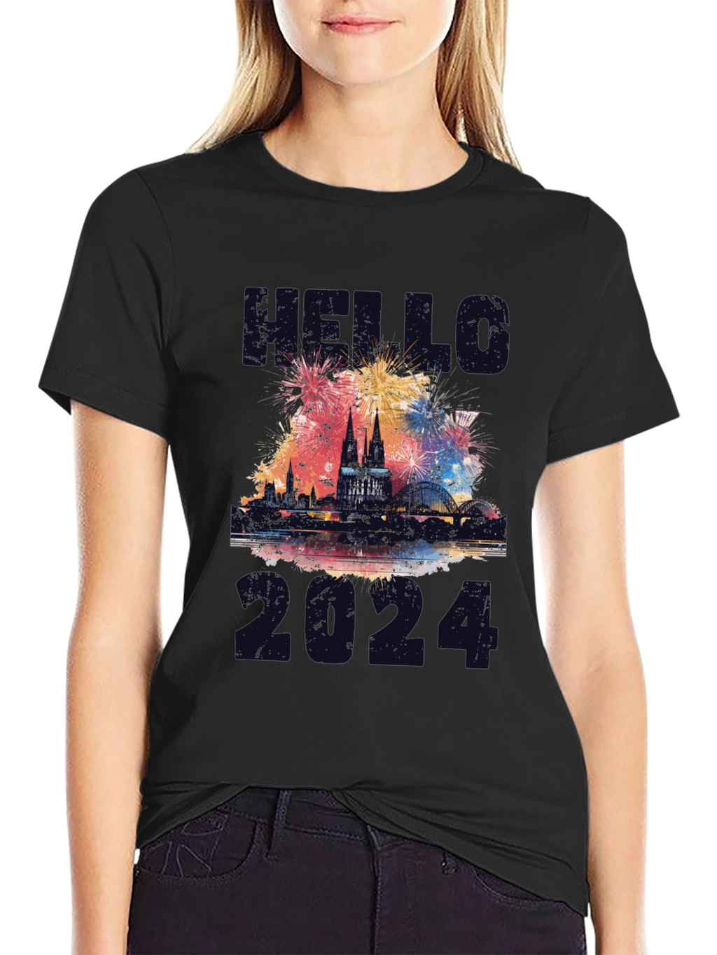 Hello 2024 Cologne Germany T-Shirt