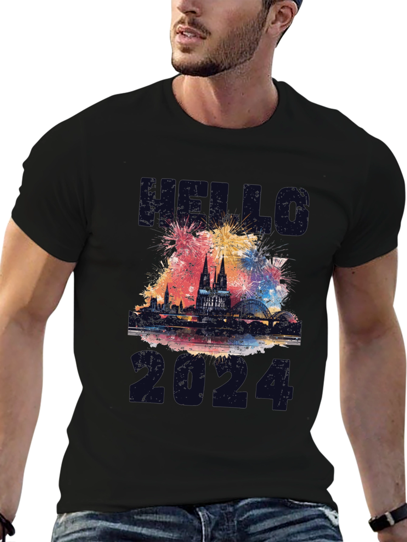 Hello 2024 Cologne Germany T-Shirt
