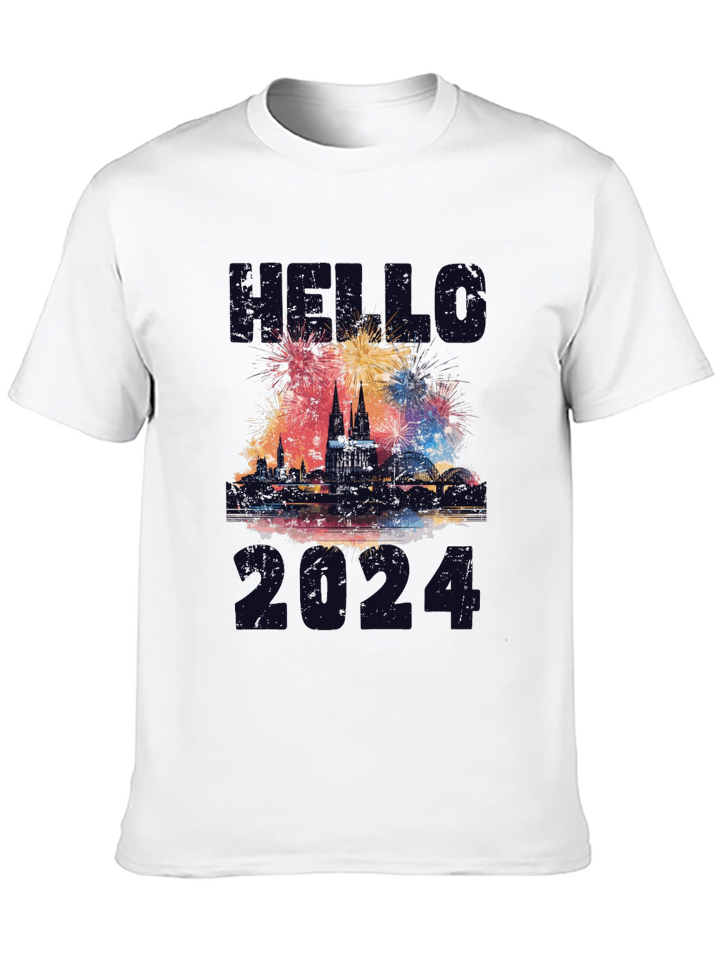 Hello 2024 Cologne Germany T-Shirt
