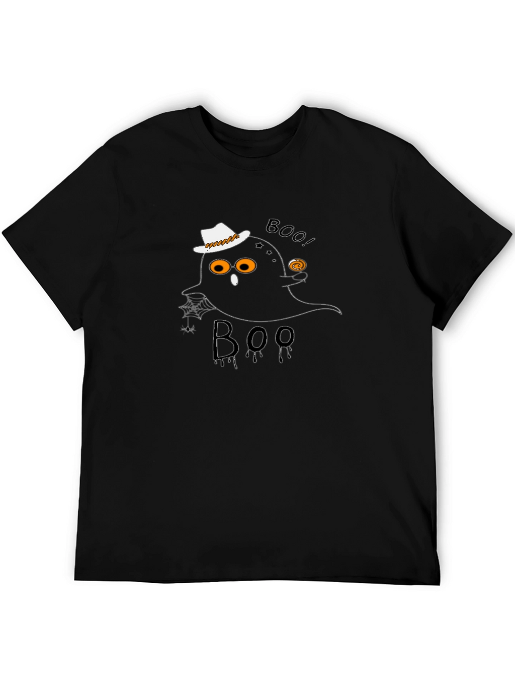 Halloween Ghost T-Shirt - Boo!