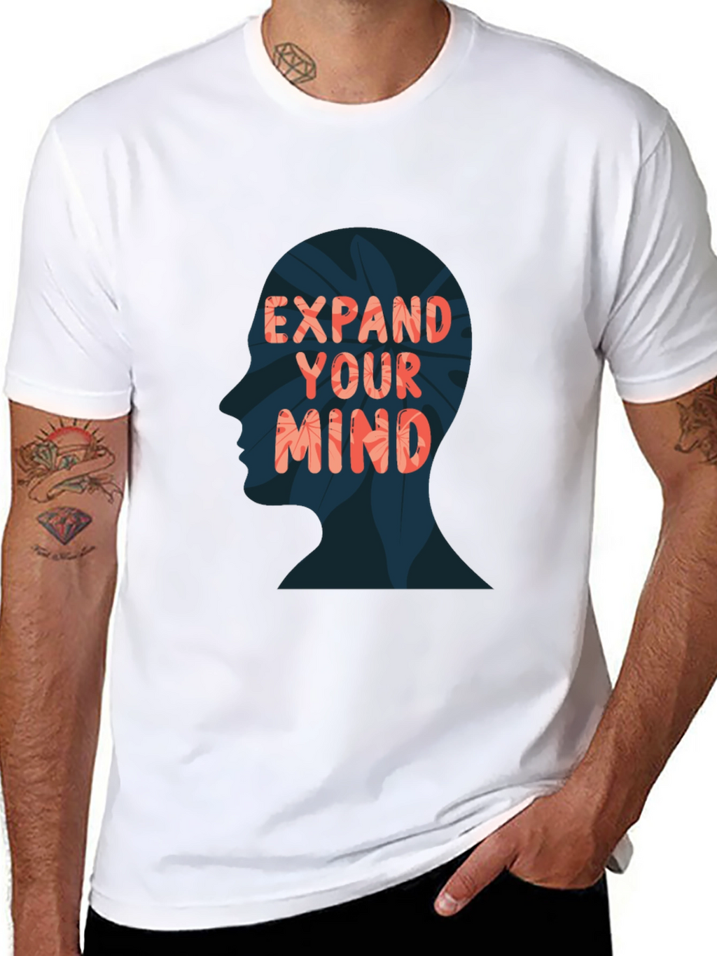 Expand Your Mind Graphic Tee - Unisex Black T-Shirt