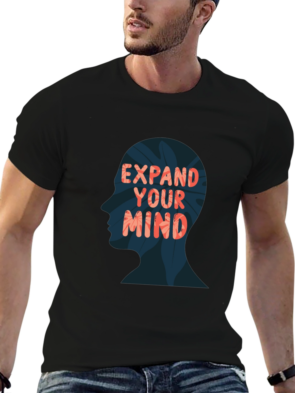 Expand Your Mind Graphic Tee - Unisex Black T-Shirt