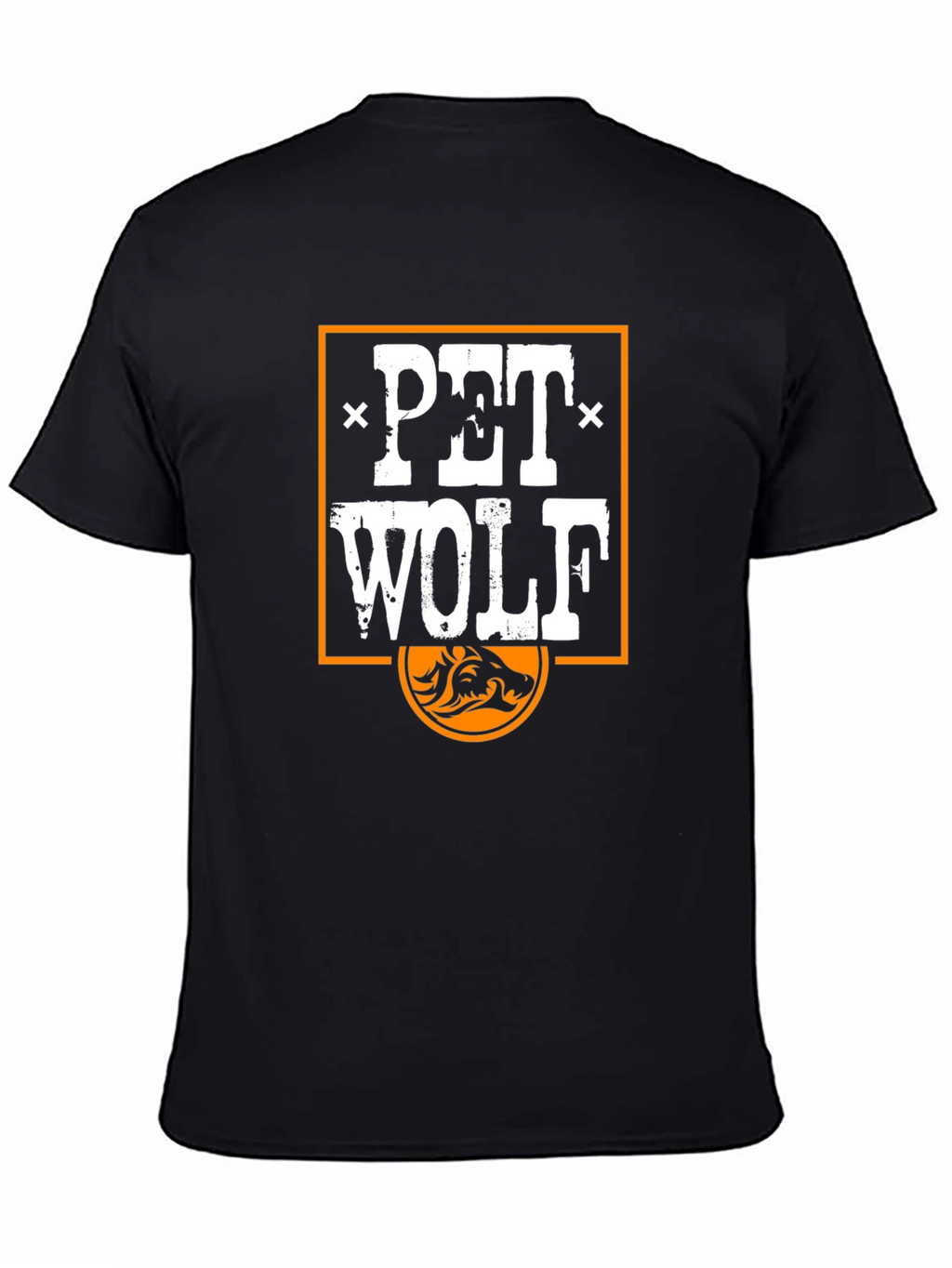 Pet Wolf Graphic Tee - Cool Animal Lover T-Shirt