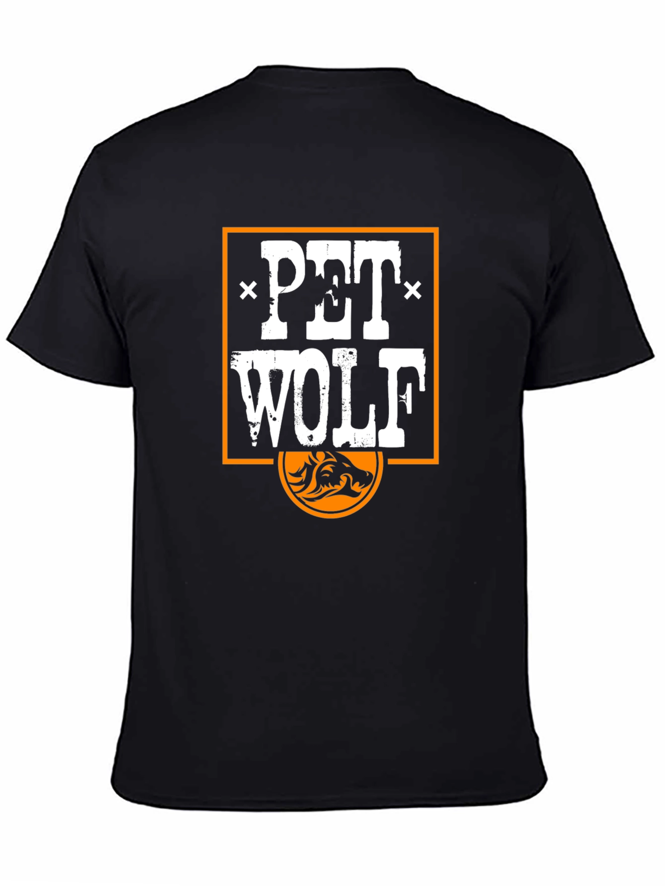 Pet Wolf Graphic Tee - Cool Animal Lover T-Shirt