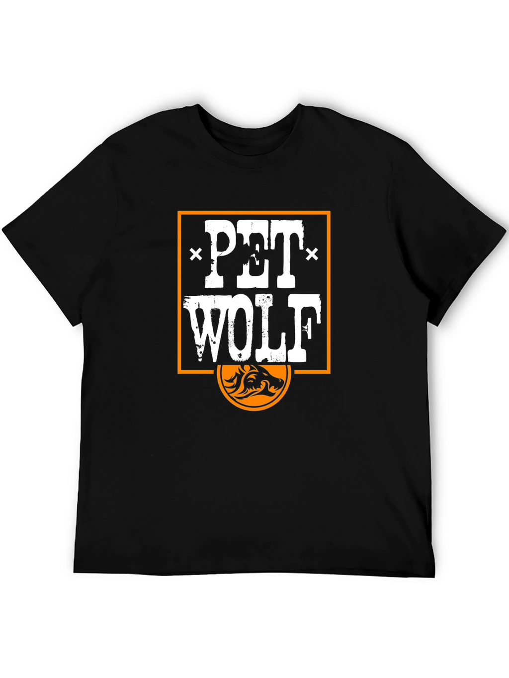 Pet Wolf Graphic Tee - Cool Animal Lover T-Shirt