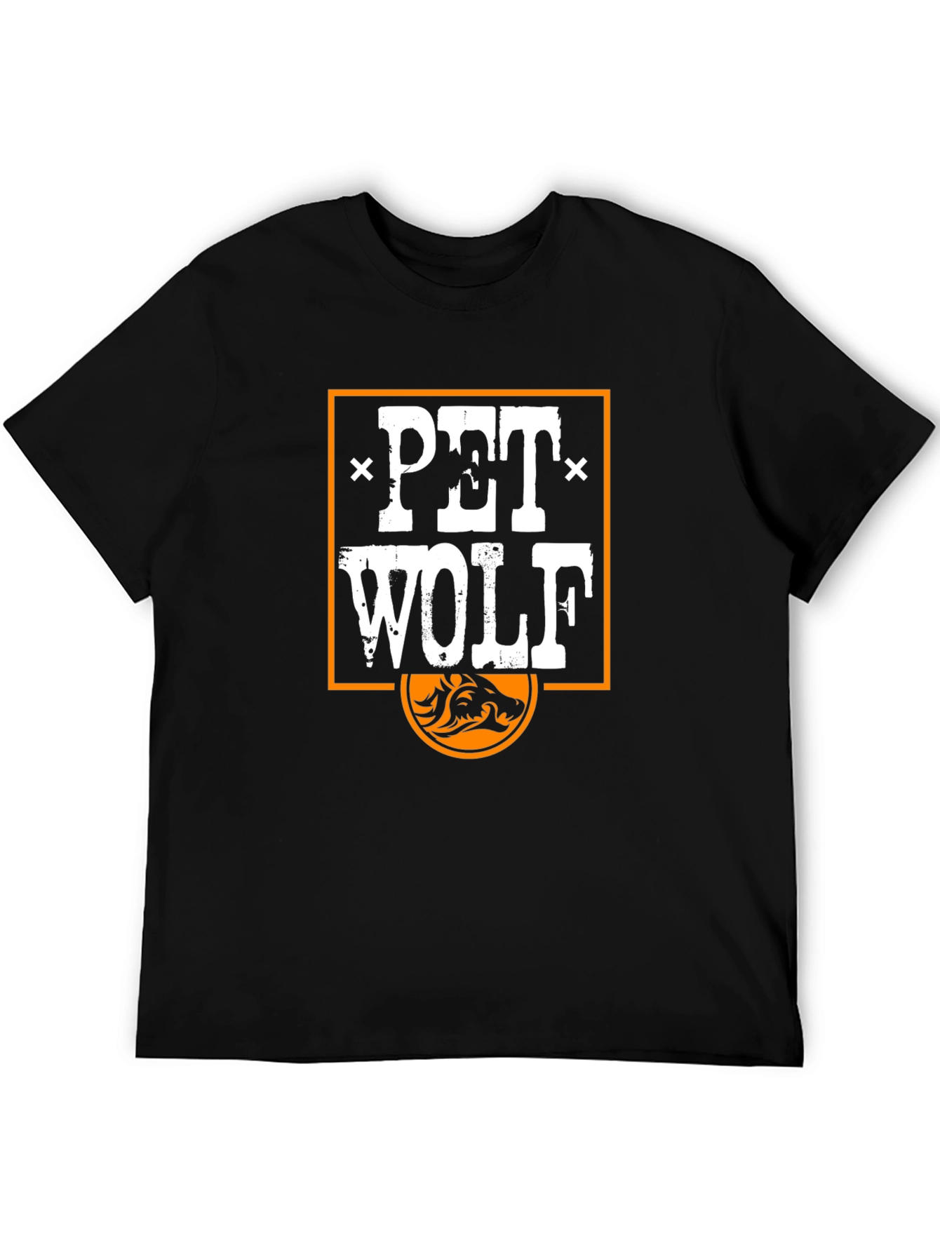 Pet Wolf Graphic Tee - Cool Animal Lover T-Shirt