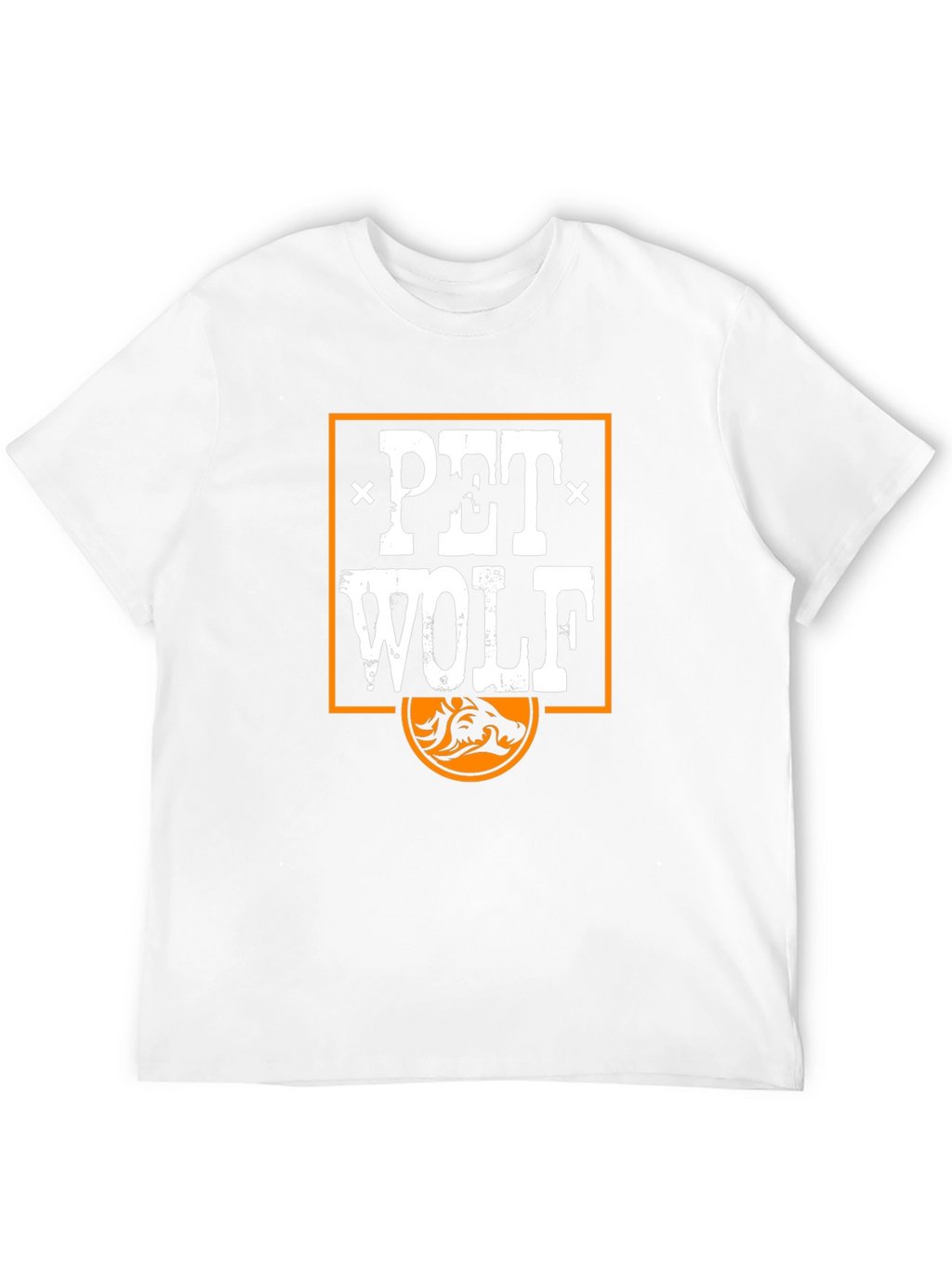 Pet Wolf Graphic Tee - Cool Animal Lover T-Shirt