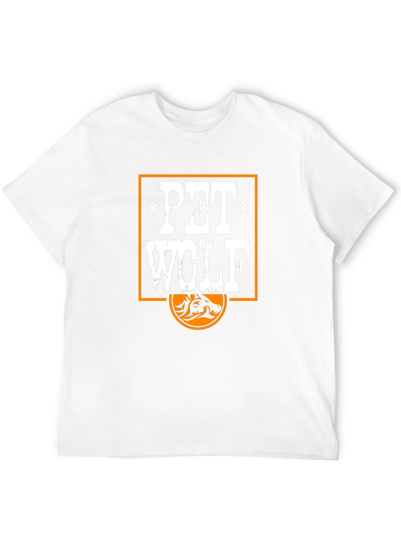 Pet Wolf Graphic Tee - Cool Animal Lover T-Shirt