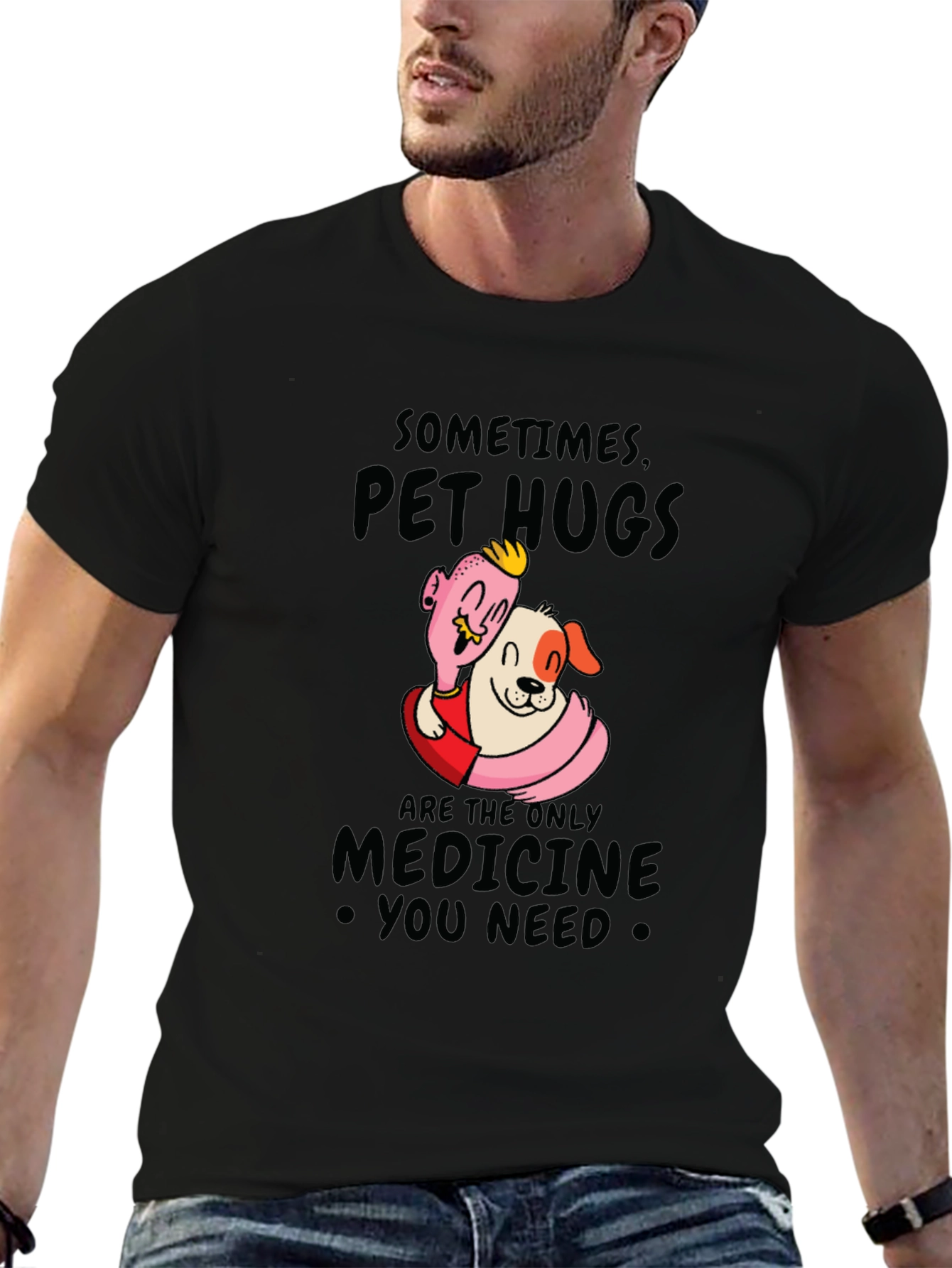 Pet Hugs Medicine T-Shirt