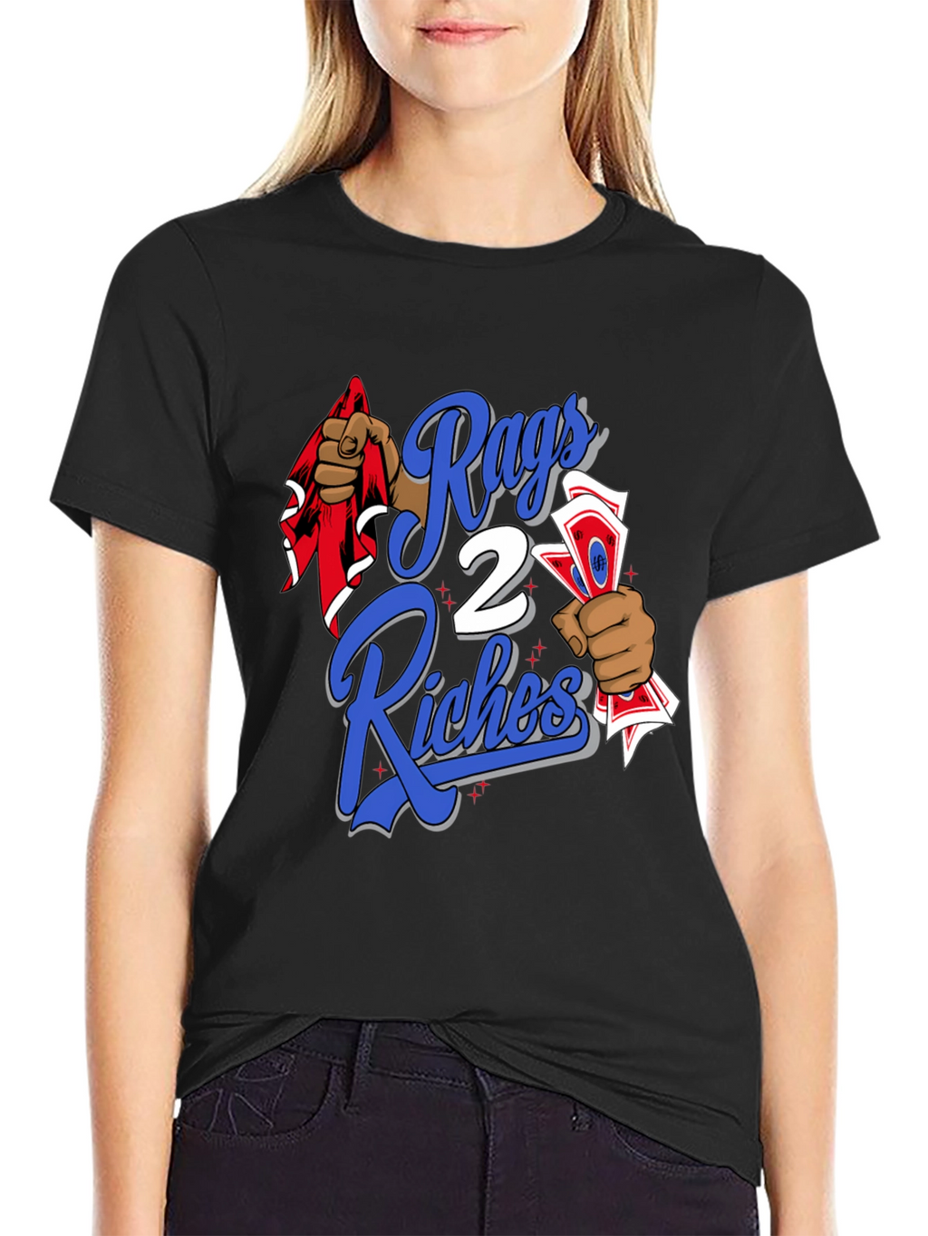 Rags 2 Riches Graphic T-Shirt