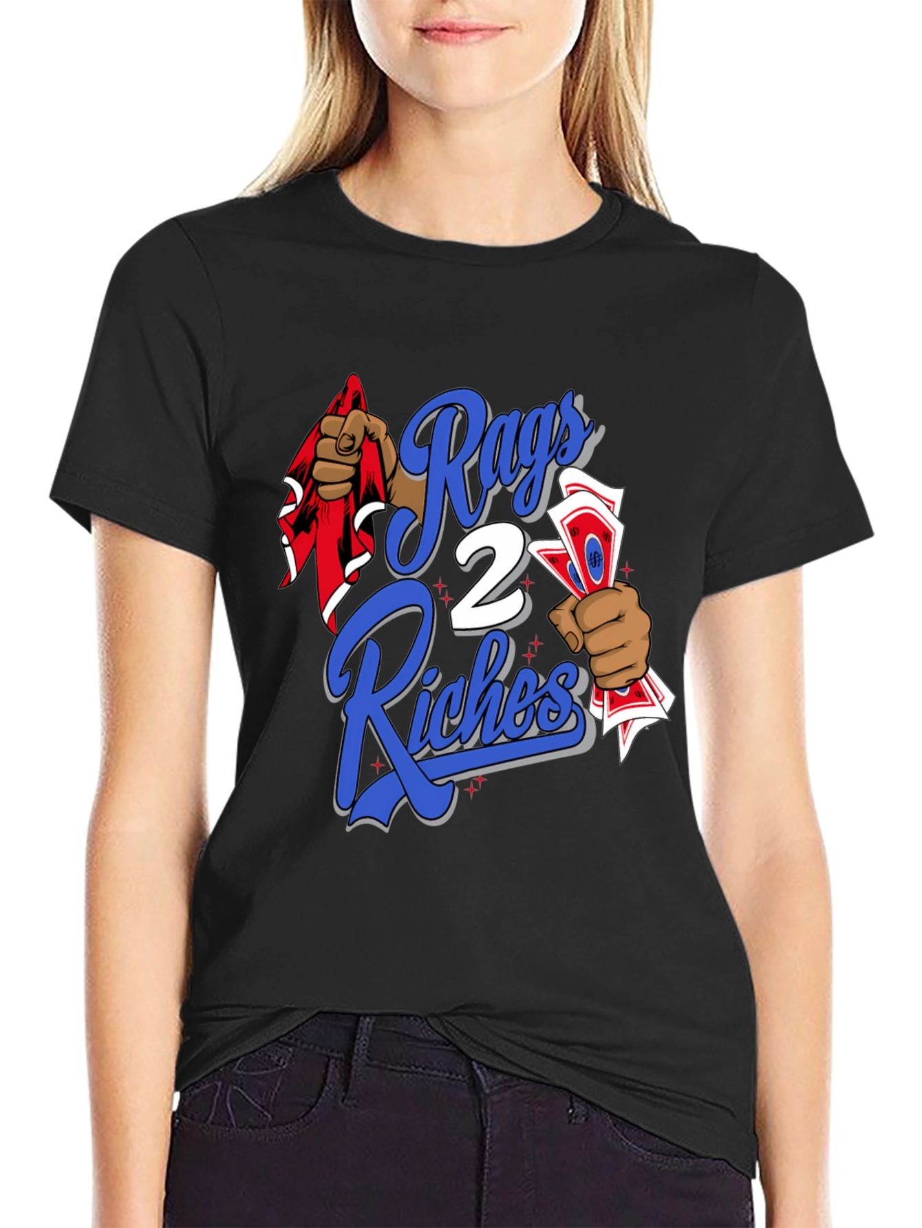 Rags 2 Riches Graphic T-Shirt