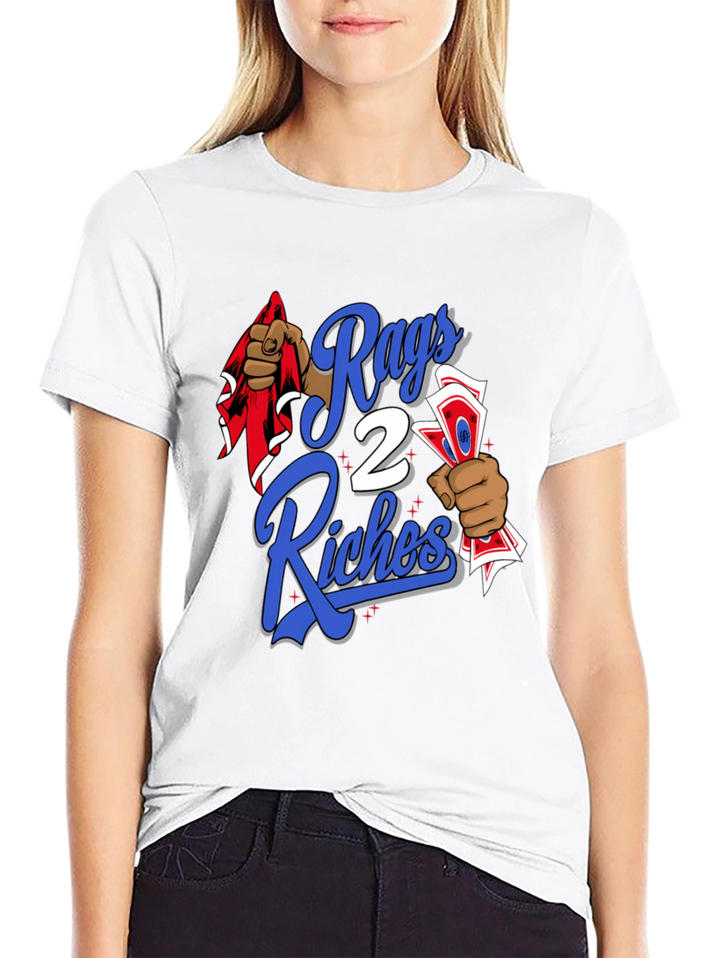 Rags 2 Riches Graphic T-Shirt