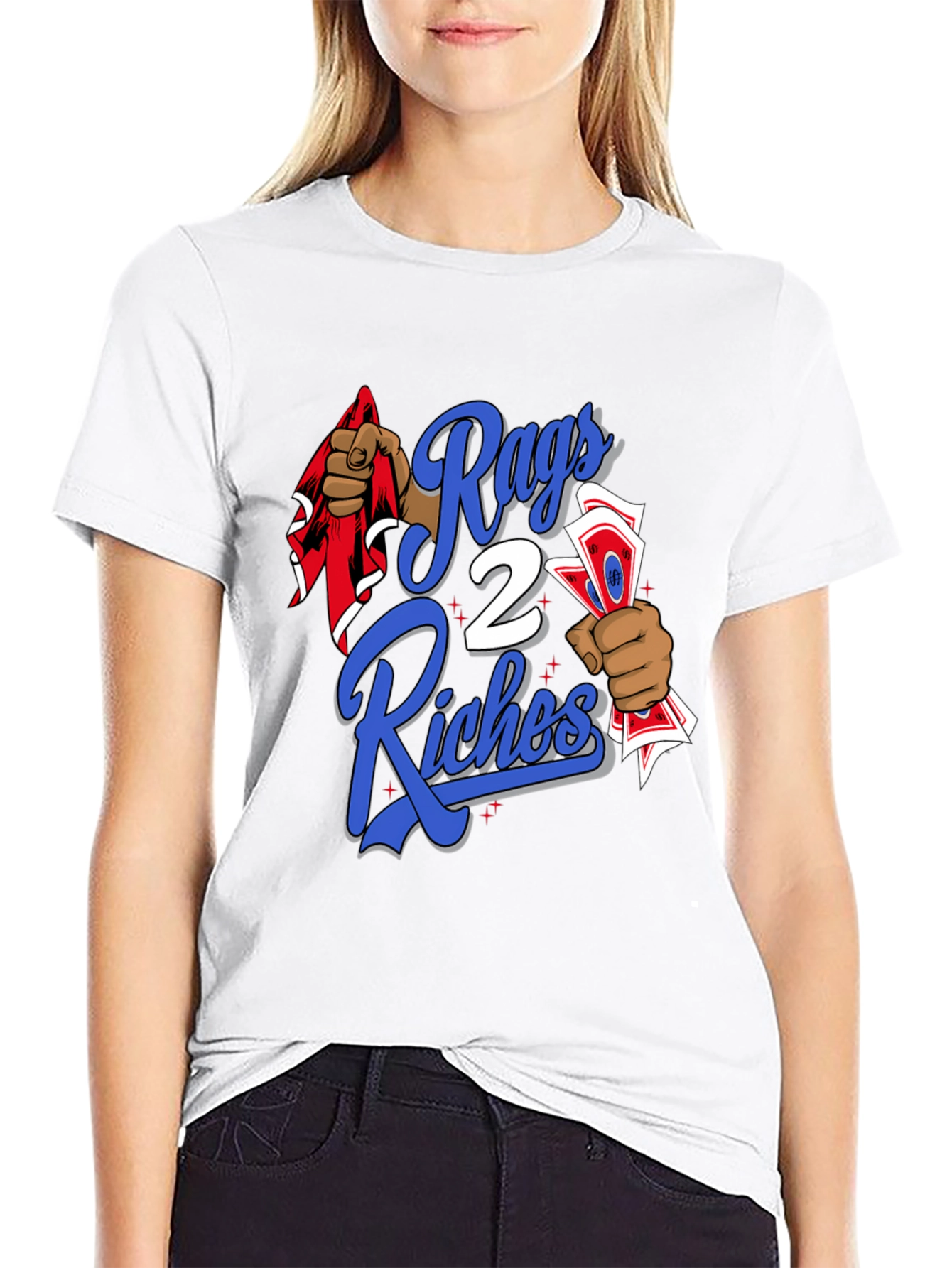 Rags 2 Riches Graphic T-Shirt