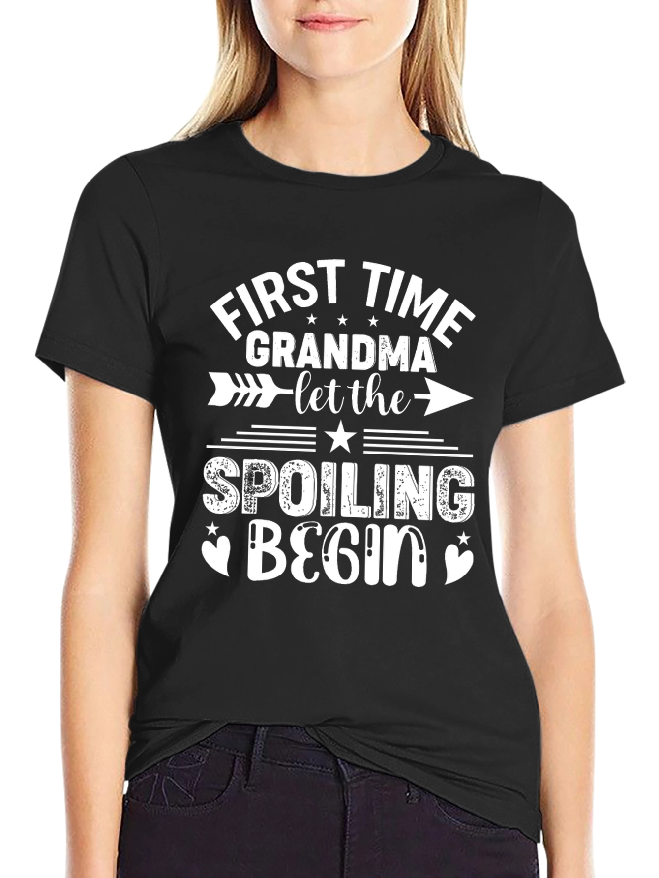 First Time Grandma T-Shirt - Let the Spoiling Begin!