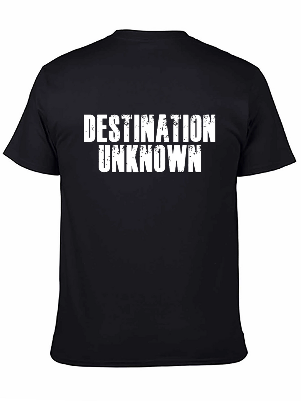 Destination Unknown Black T-Shirt