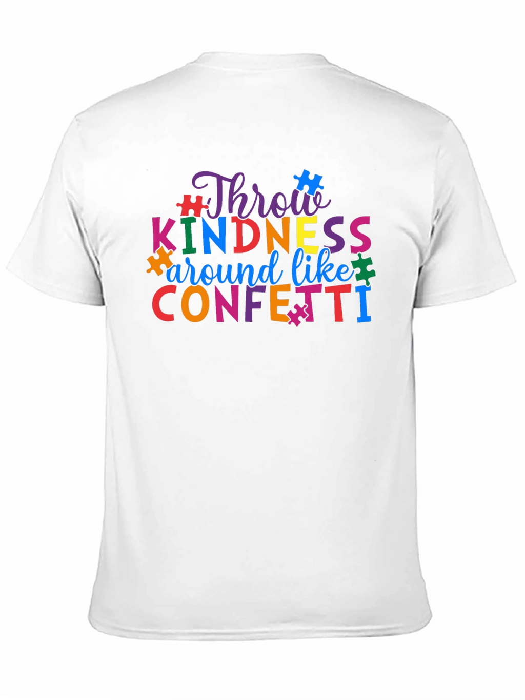 Throw Kindness Like Confetti Awareness T-Shirt