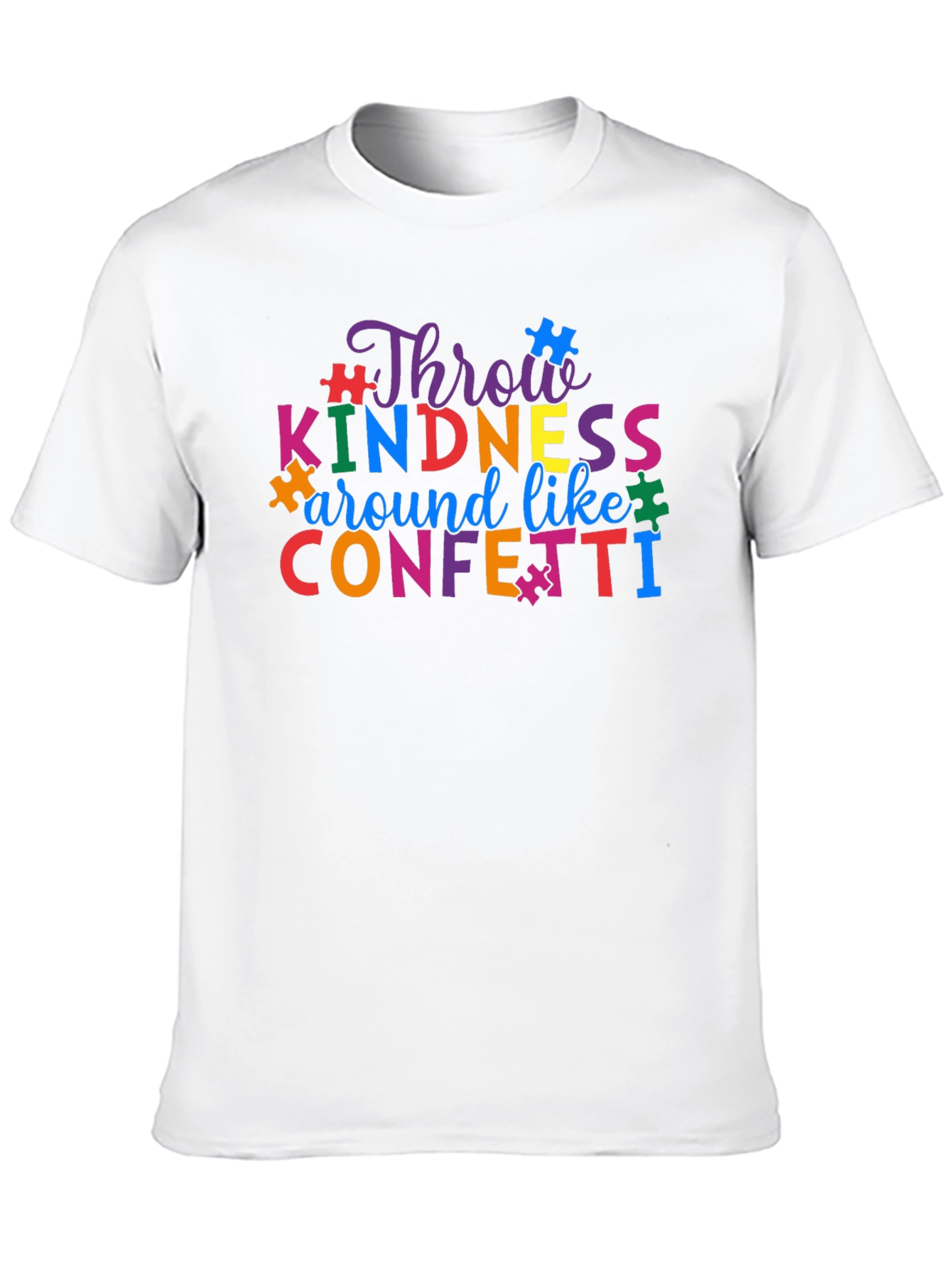 Throw Kindness Like Confetti Awareness T-Shirt