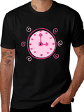 Whimsical Clock Heart T-Shirt