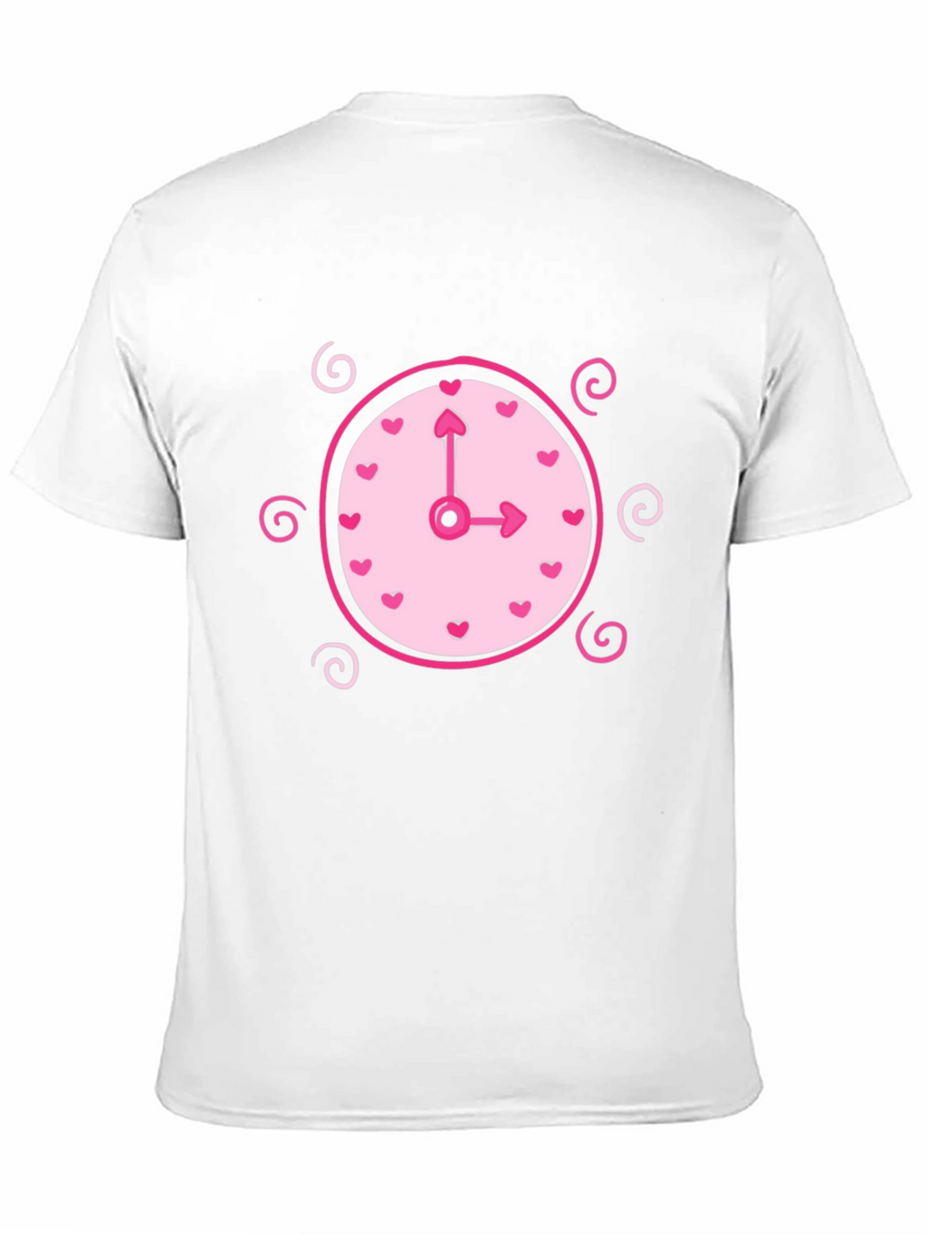Whimsical Clock Heart T-Shirt