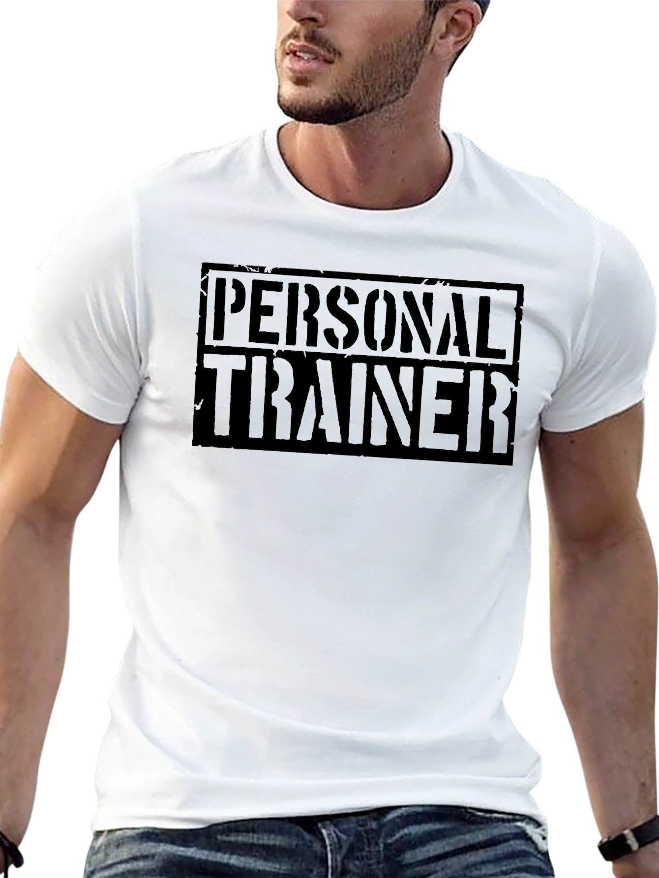 Personal Trainer Graphic T-Shirt - Fitness Instructor Tee