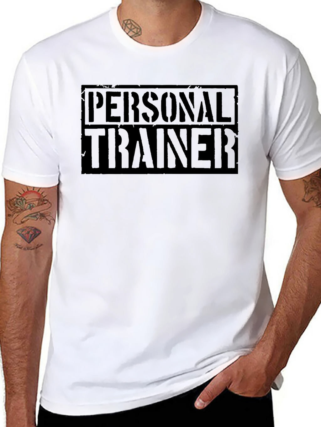 Personal Trainer Graphic T-Shirt - Fitness Instructor Tee