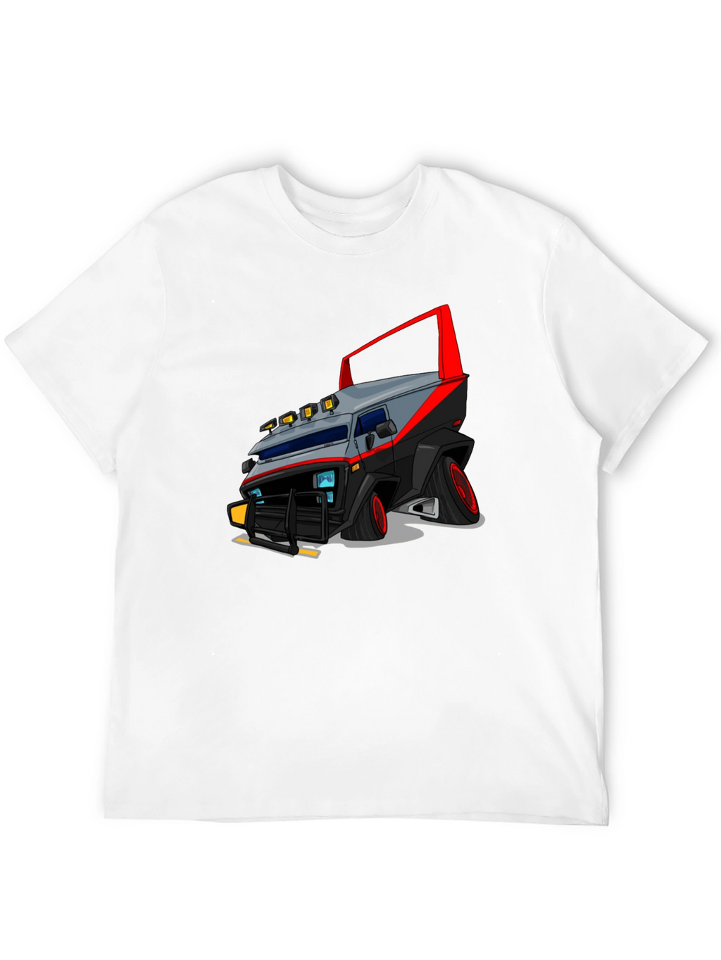 A-Team Van Graphic Black T-Shirt