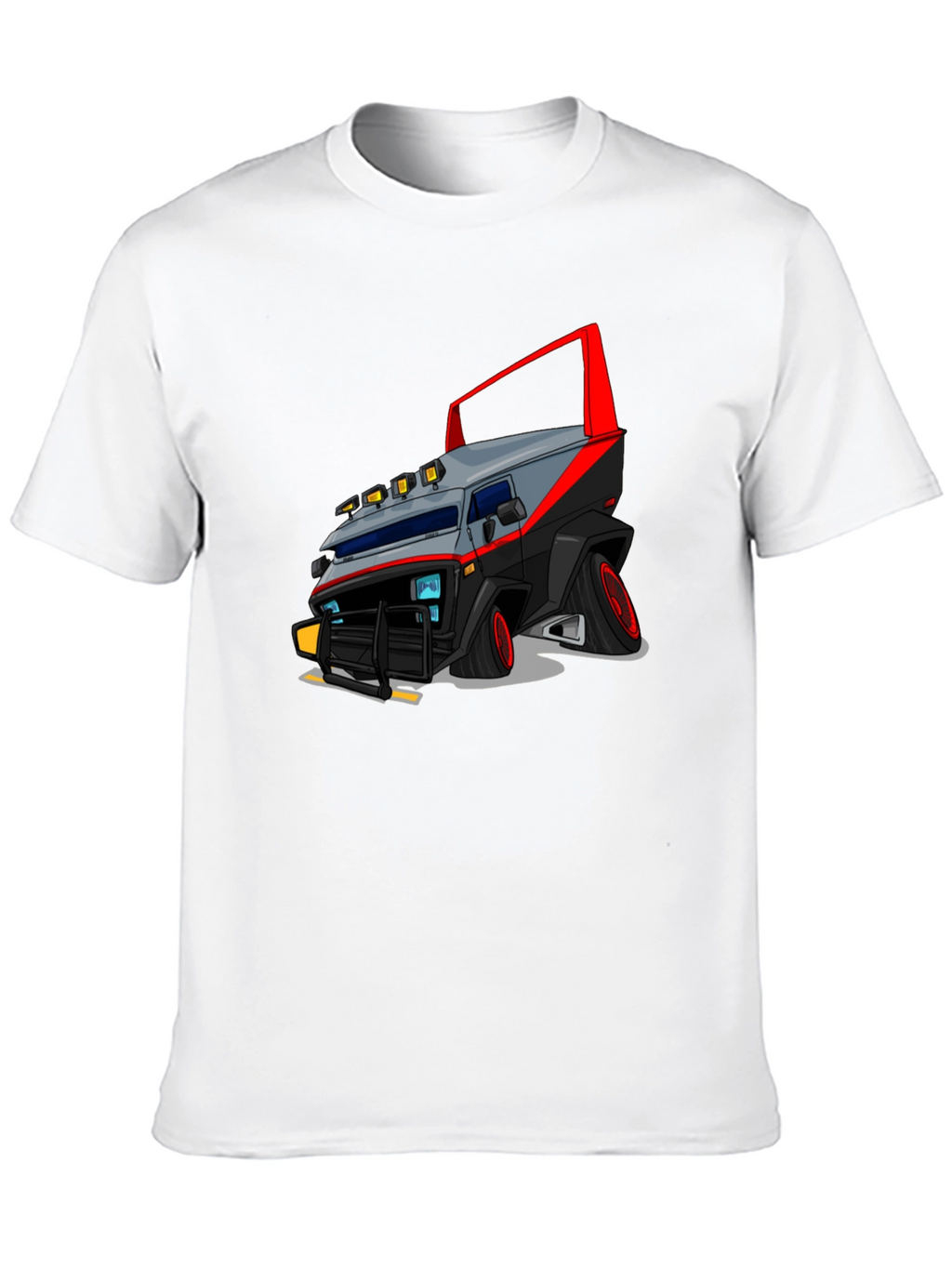 A-Team Van Graphic Black T-Shirt