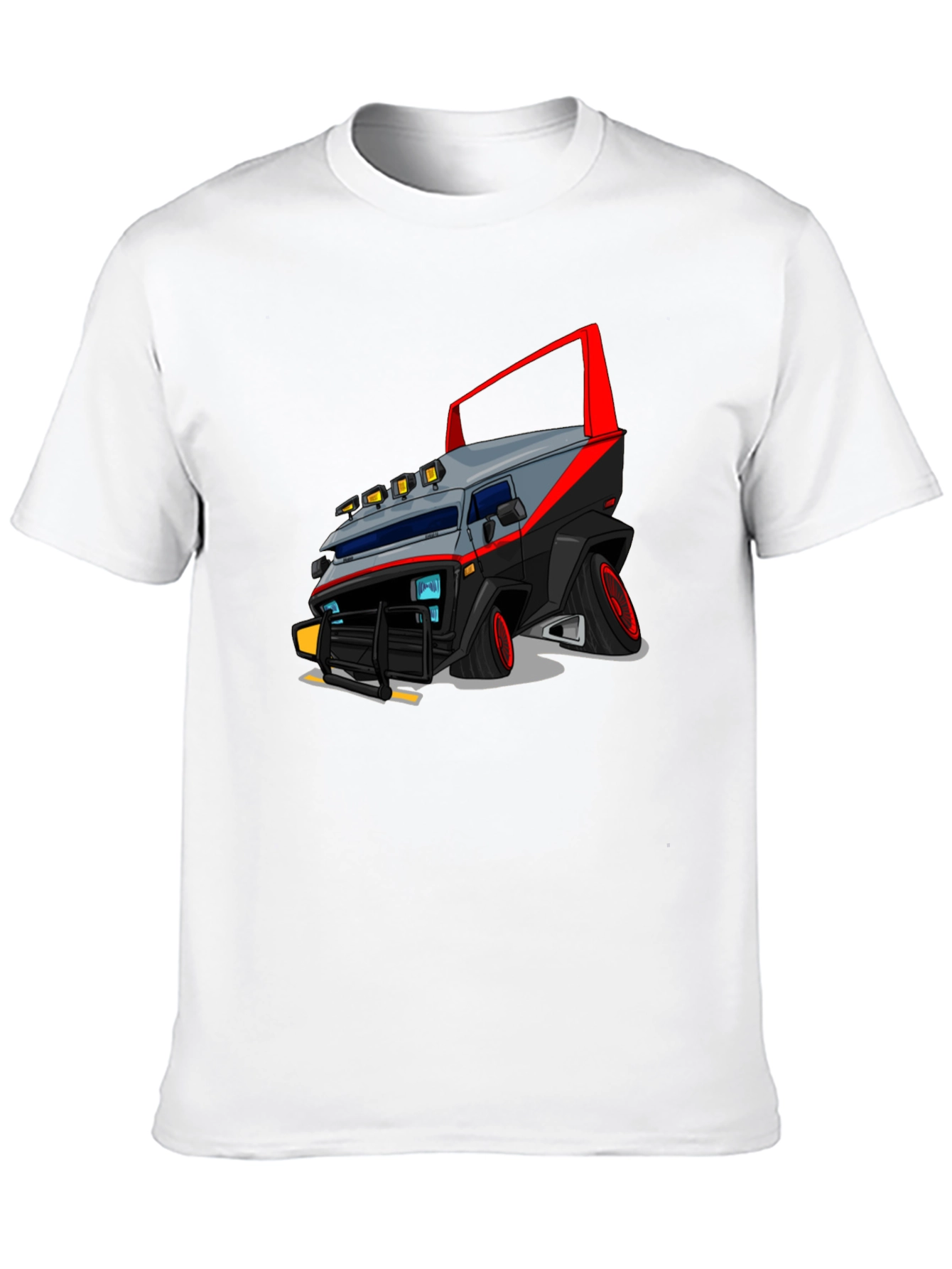 A-Team Van Graphic Black T-Shirt