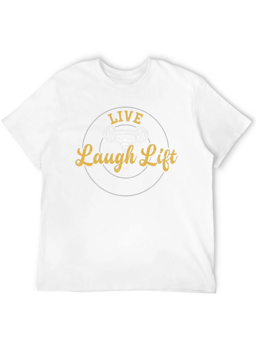 Live Laugh Lift Graphic Tee - Black