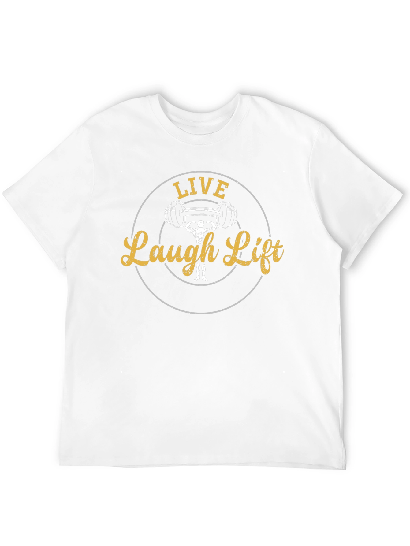 Live Laugh Lift Graphic Tee - Black