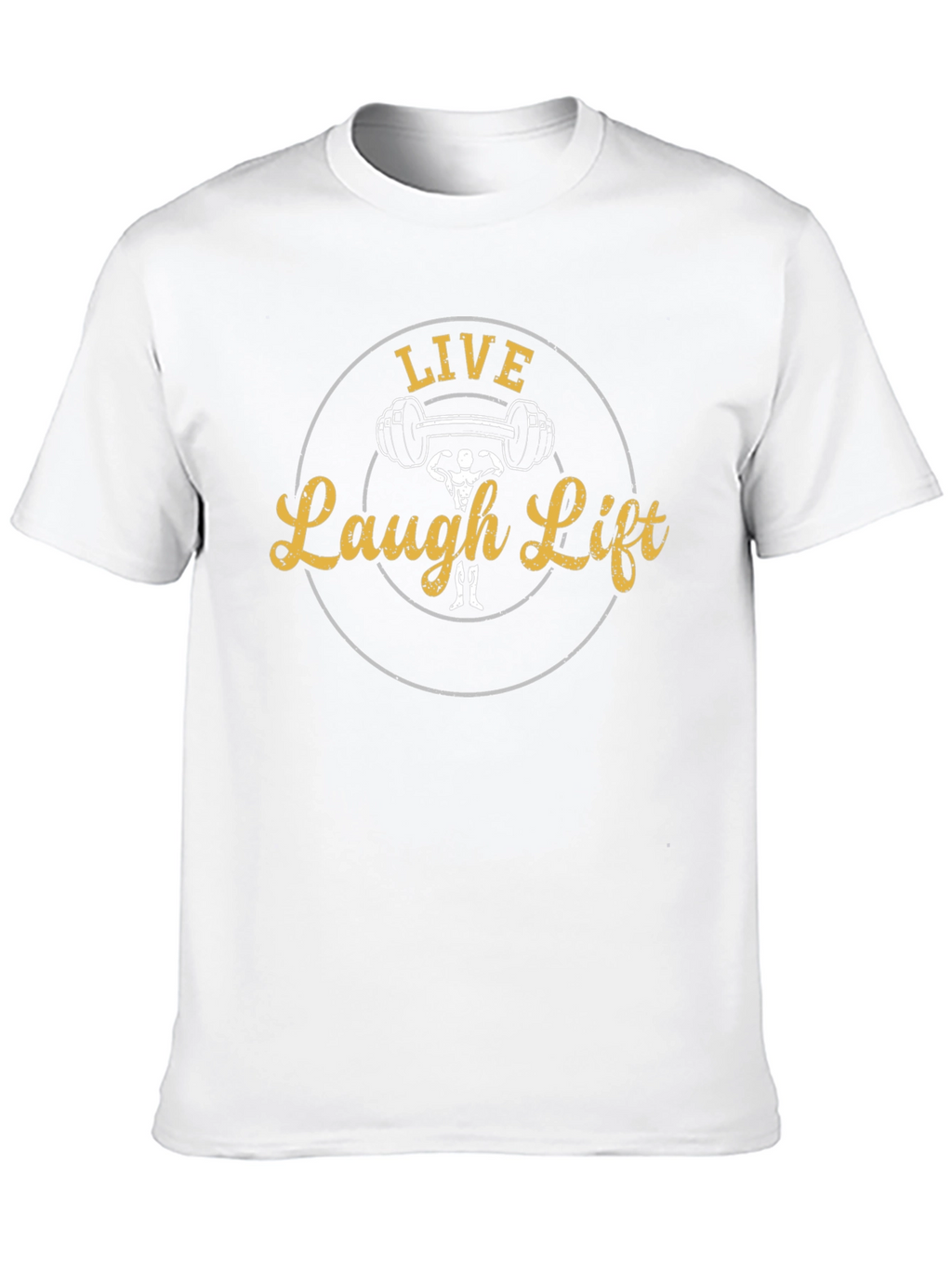 Live Laugh Lift Graphic Tee - Black
