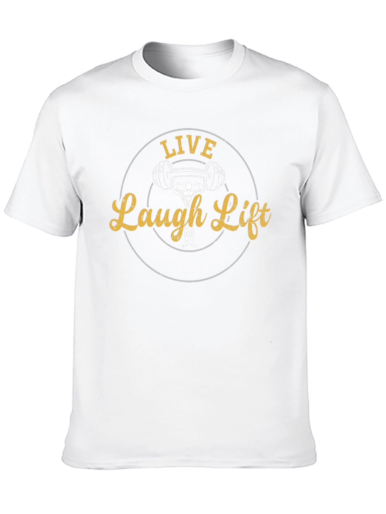 Live Laugh Lift Graphic Tee - Black