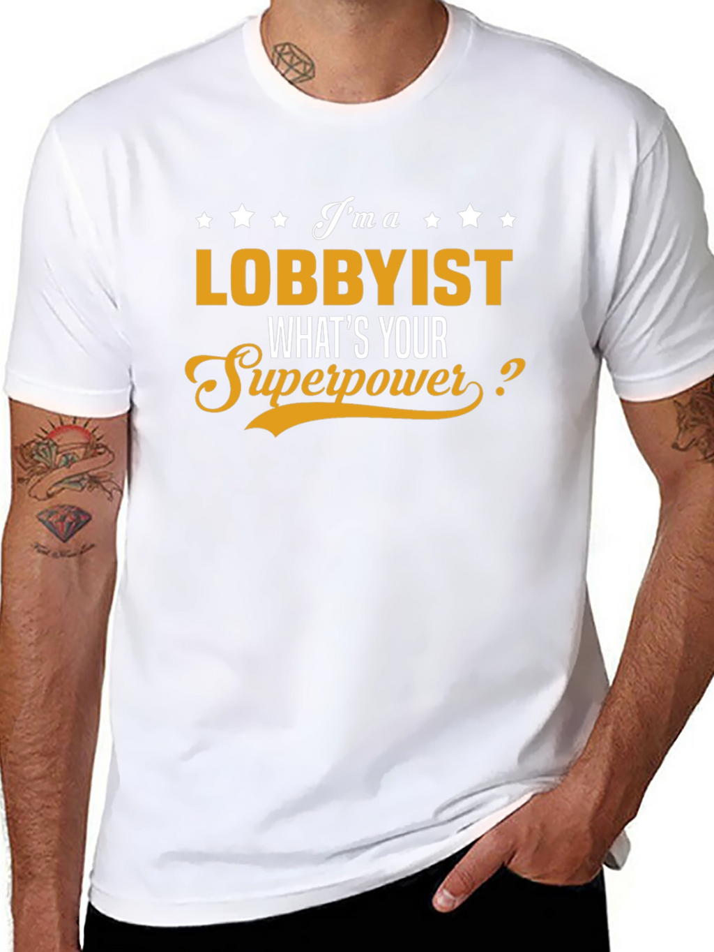 Lobbyist Superpower T-Shirt - Funny Job Pride Tee