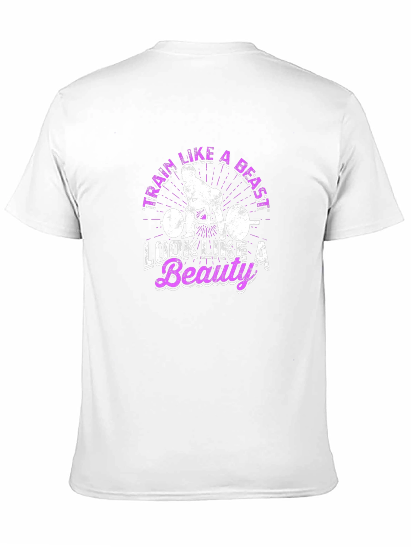 Train Like A Beast T-Shirt - Workout Motivation
