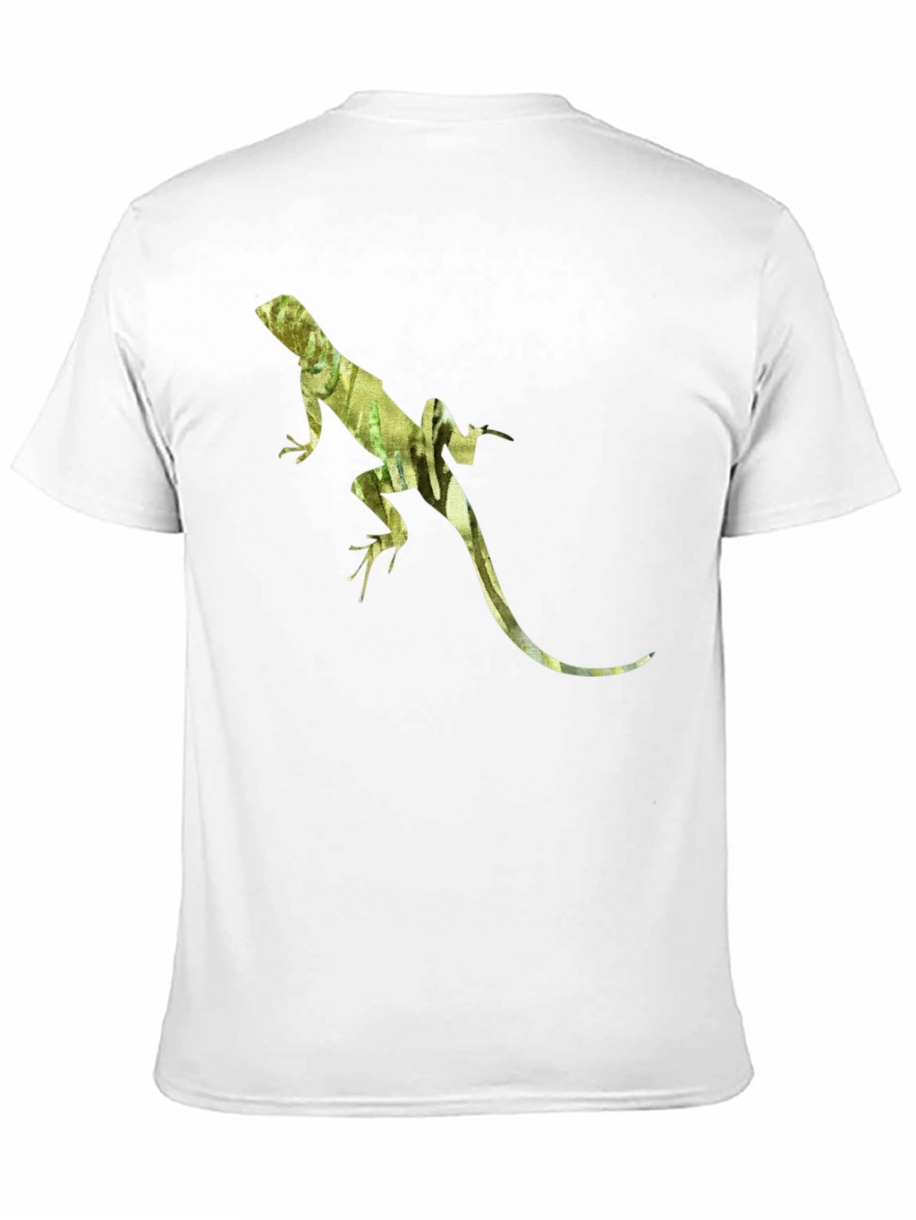 Lizard Print Black T-Shirt