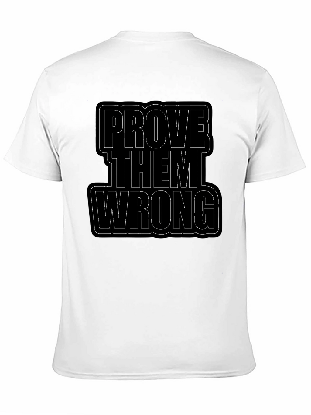 Prove Them Wrong Black Graphic Tee