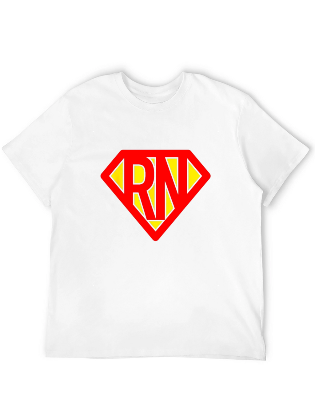RN Superhero T-Shirt - Black Cotton Tee
