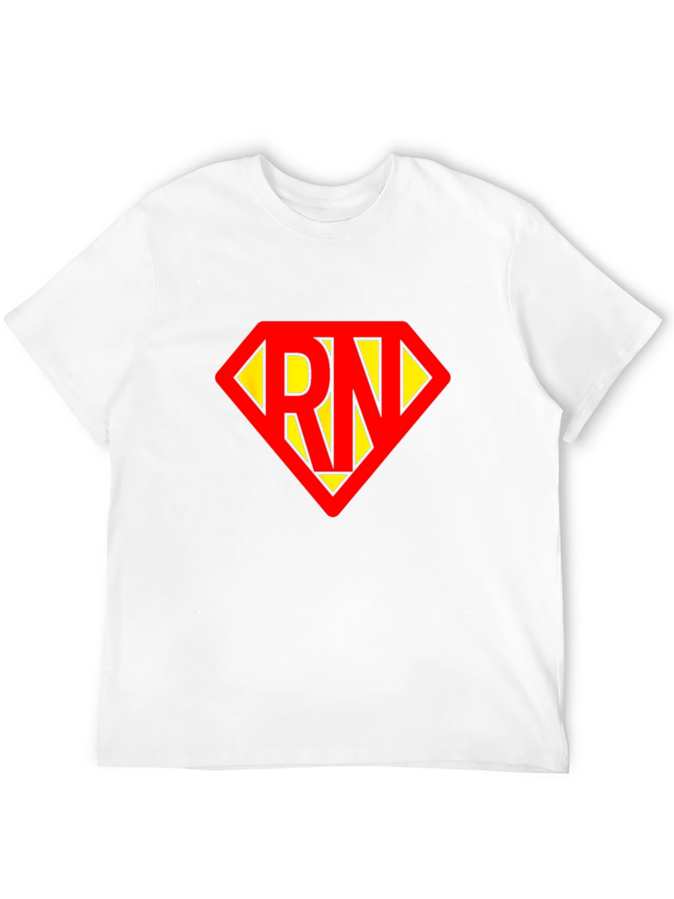 RN Superhero T-Shirt - Black Cotton Tee