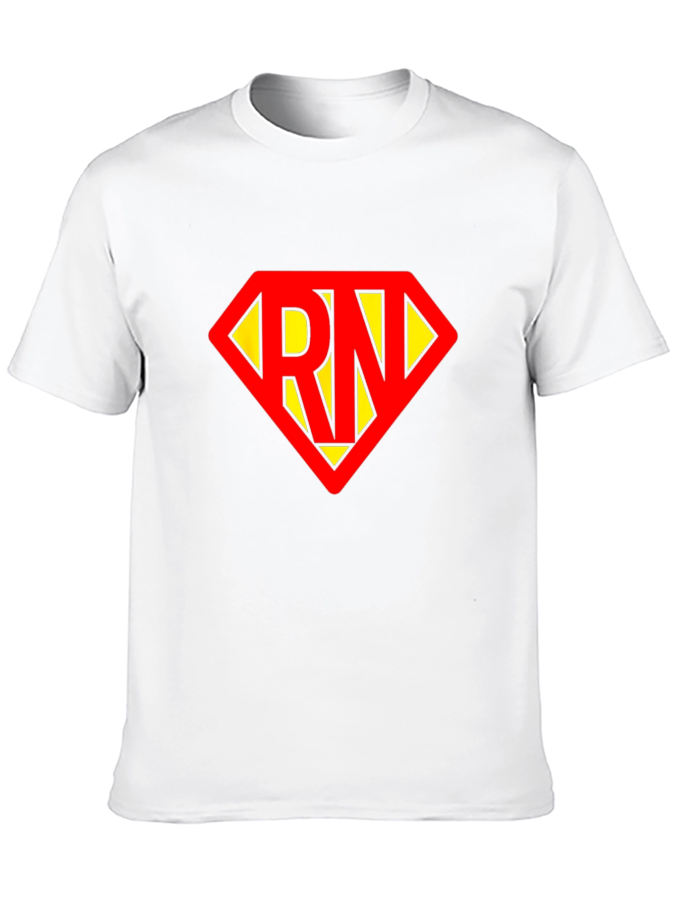 RN Superhero T-Shirt - Black Cotton Tee