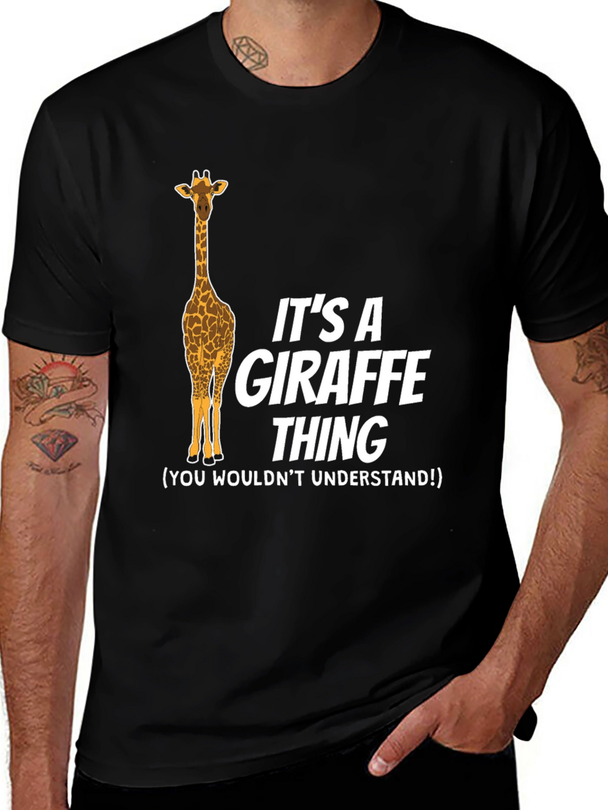 Its a Giraffe Thing Graphic T-Shirt