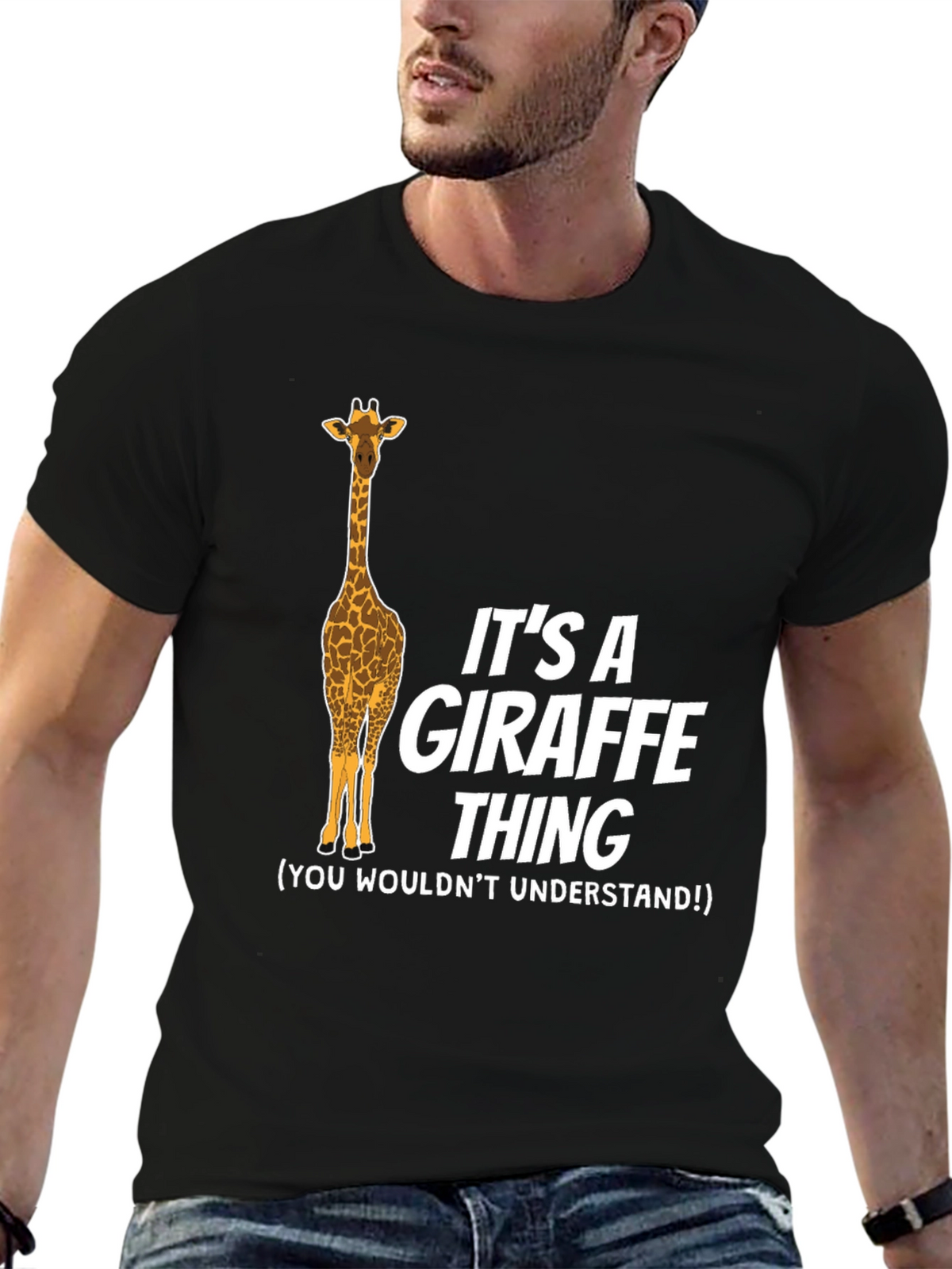 Its a Giraffe Thing Graphic T-Shirt