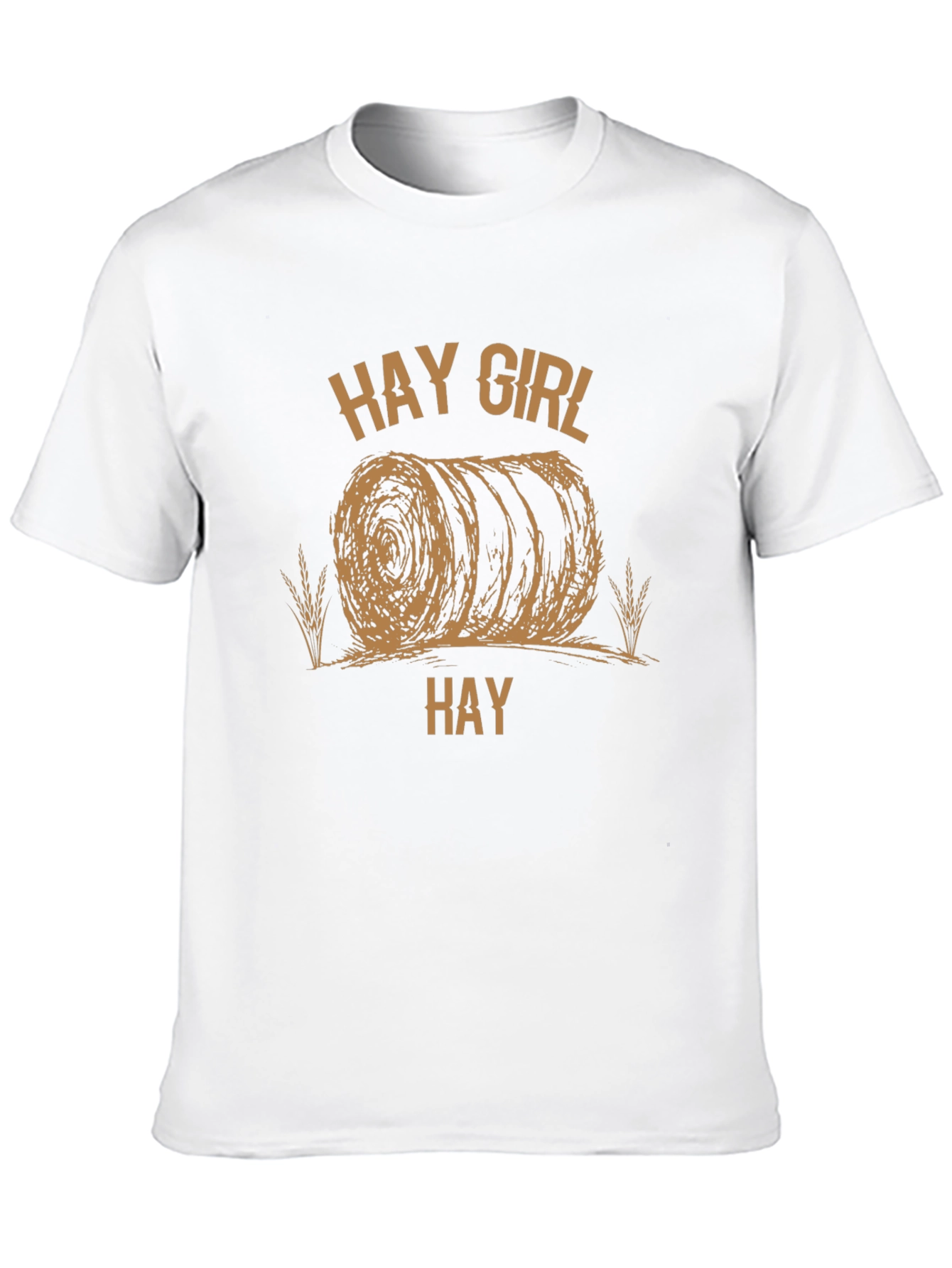 Hay Girl Hay Black T-Shirt - Farm Life Tee