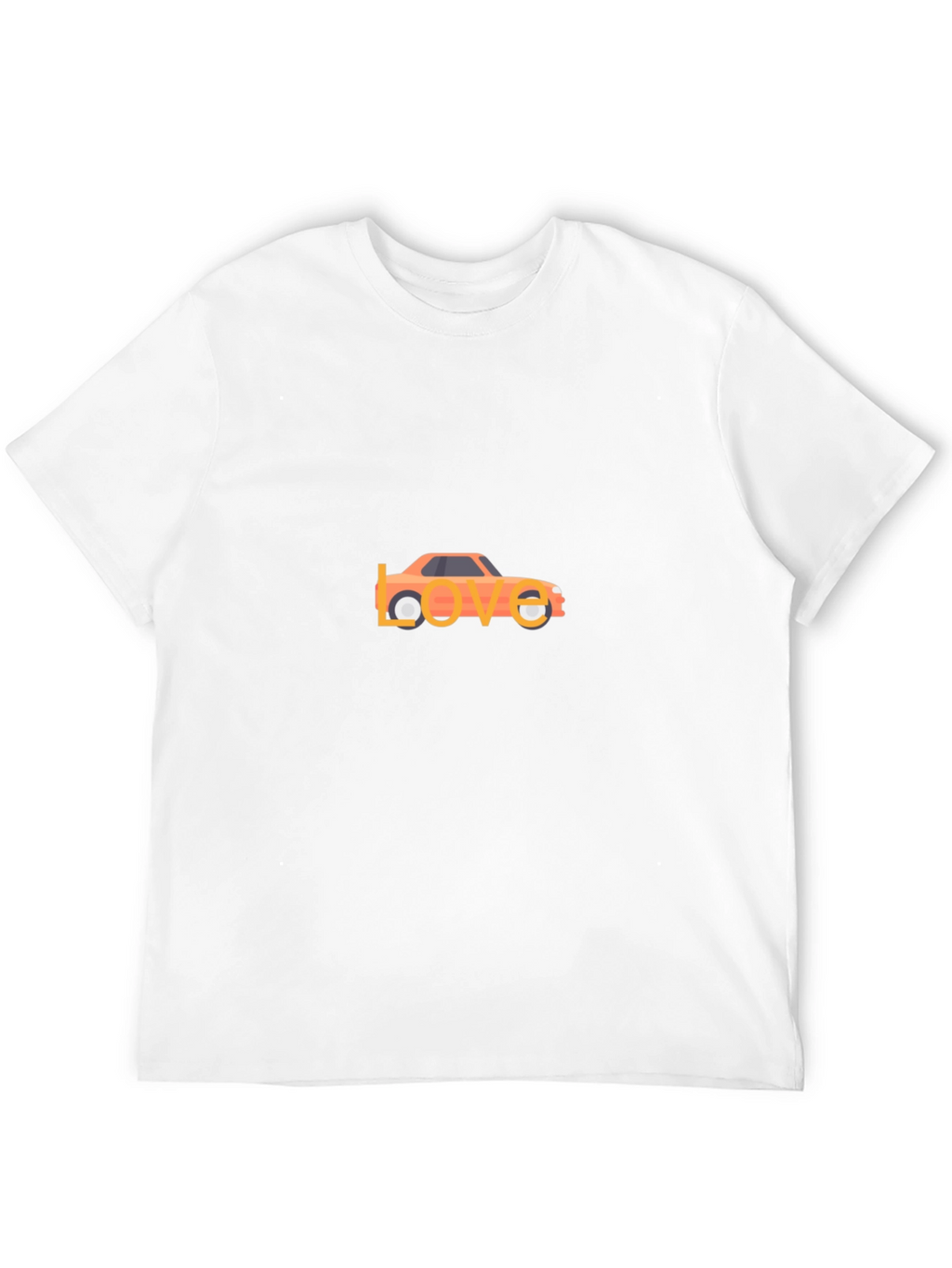 Car Love Graphic T-Shirt - Black