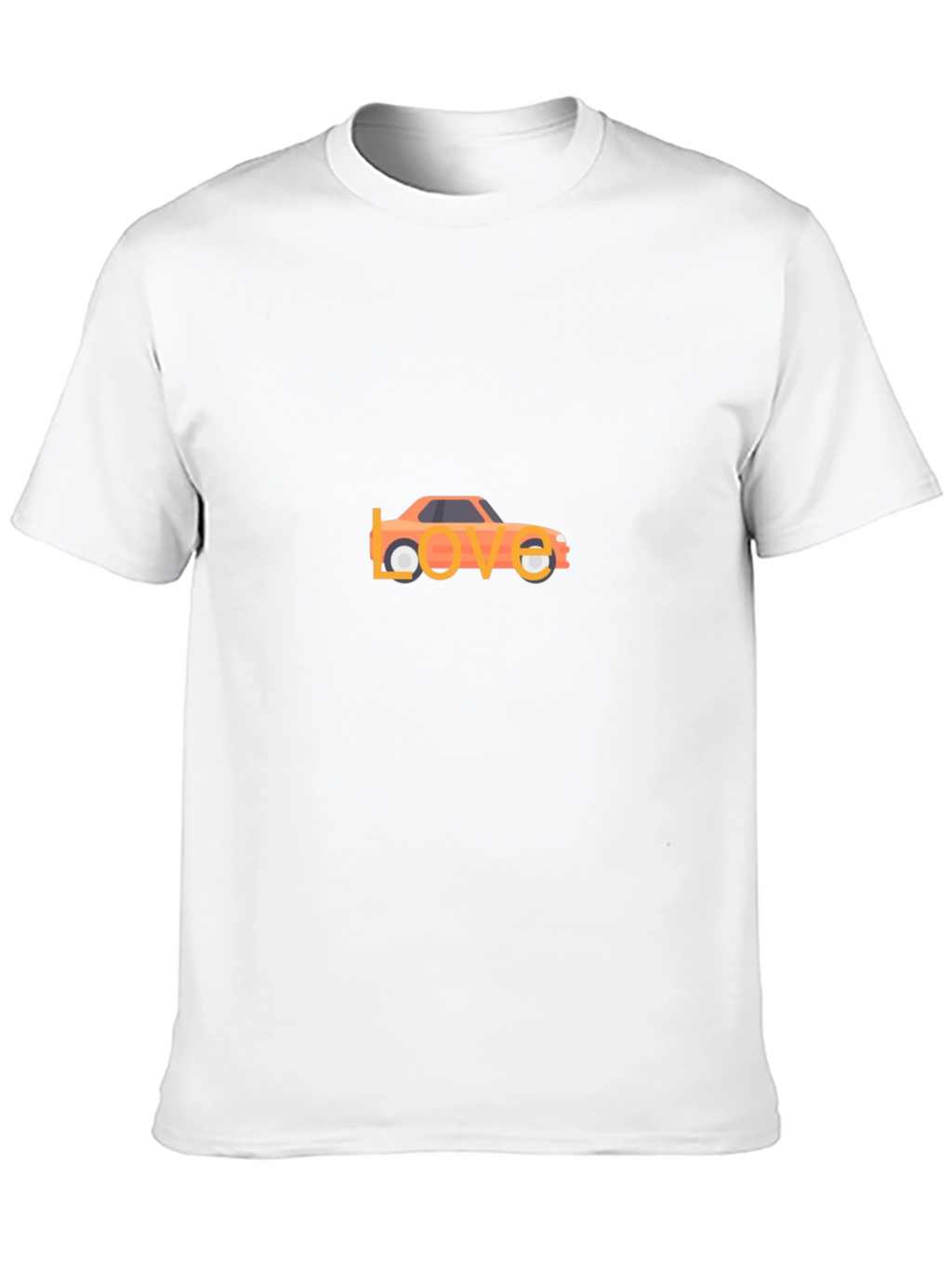 Car Love Graphic T-Shirt - Black