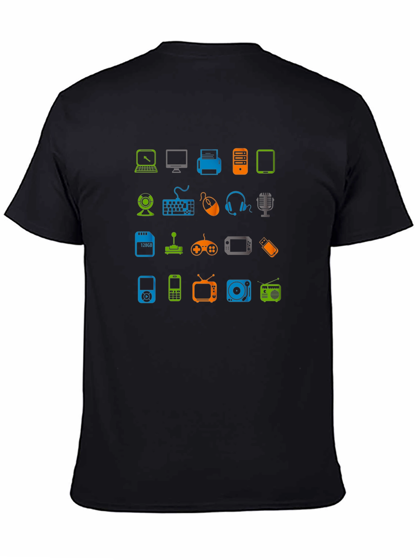 Tech Gadgets T-Shirt - Geek Chic Style