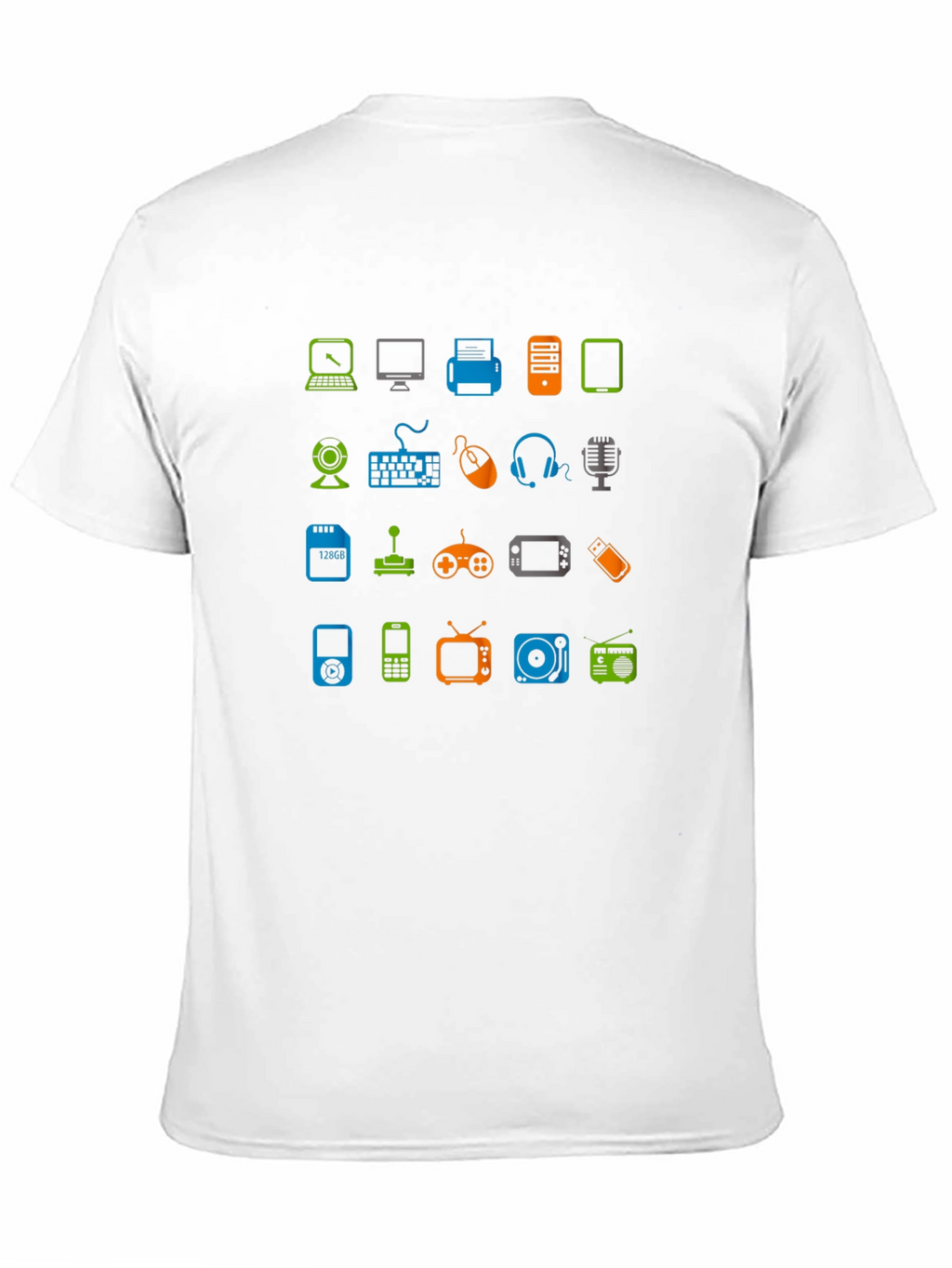 Tech Gadgets T-Shirt - Geek Chic Style